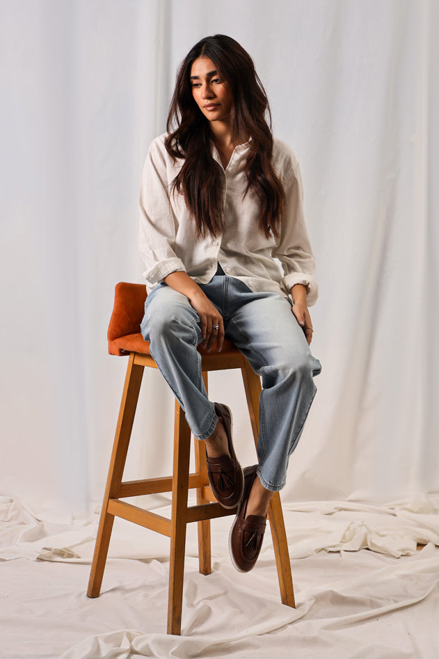 High-Waist Mom Jeans