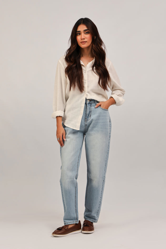 High-Waist Mom Jeans