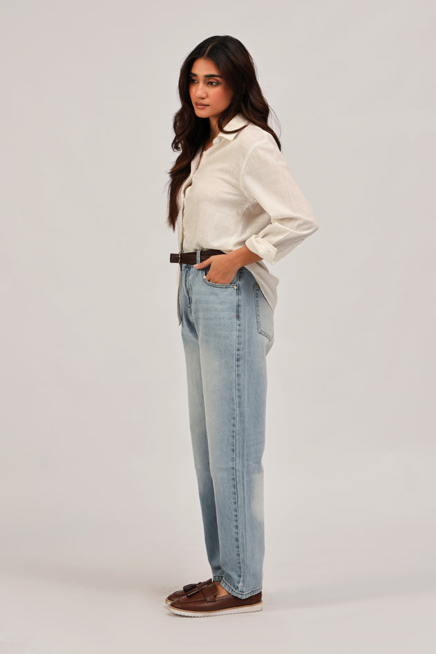 High-Waist Mom Jeans