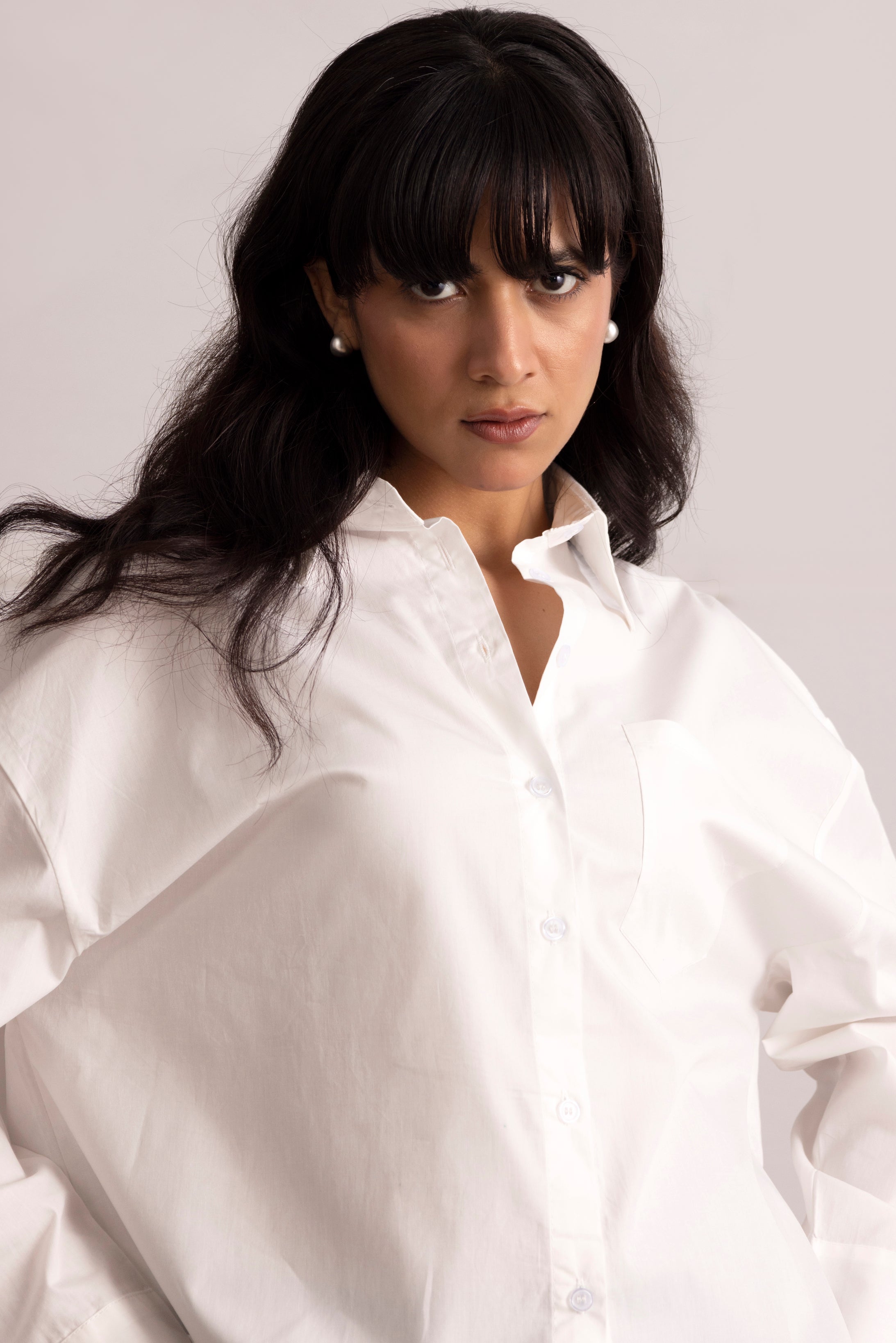 Oversized Poplin Shirt