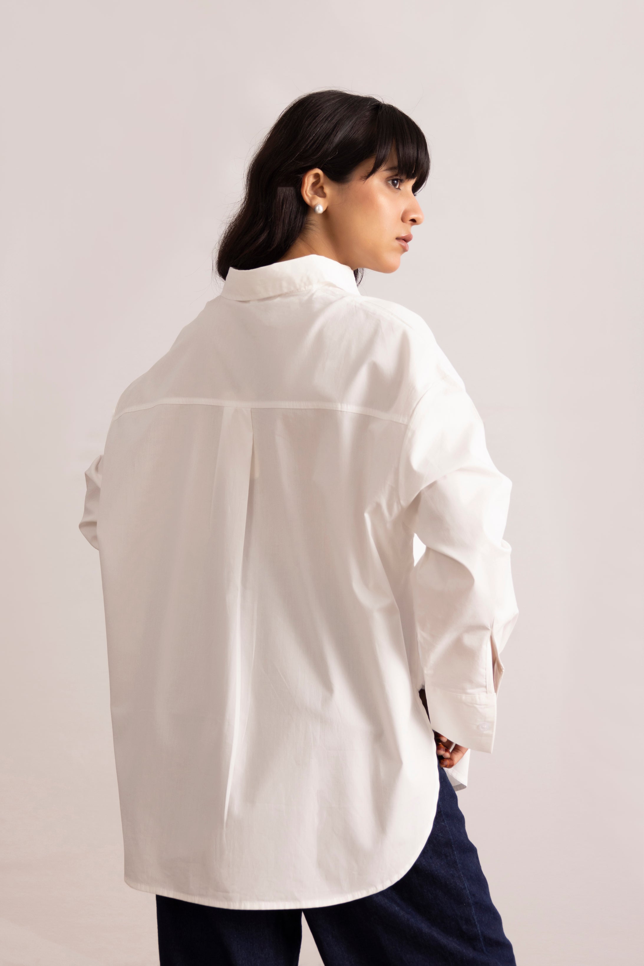 Oversized Poplin Shirt
