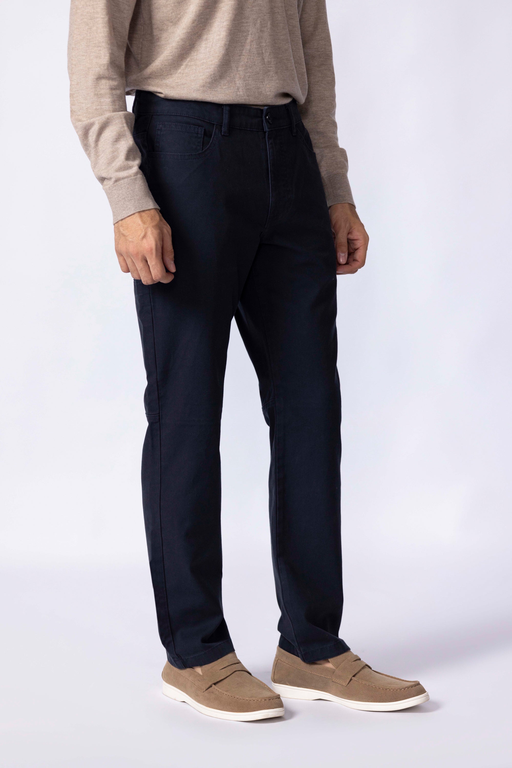 Canvas Five-Pocket Trouser