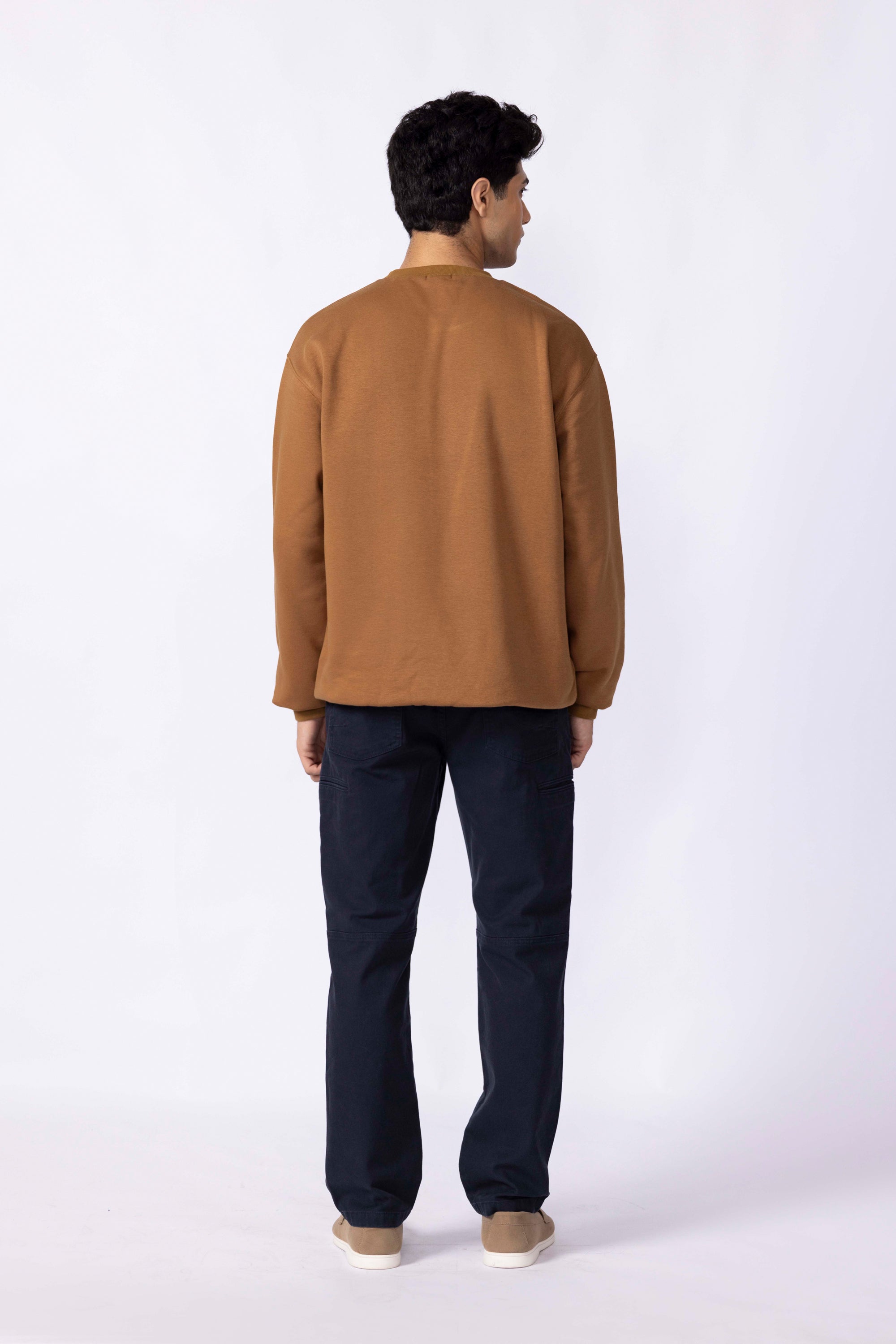 Regular Fit Polo Sweatshirt