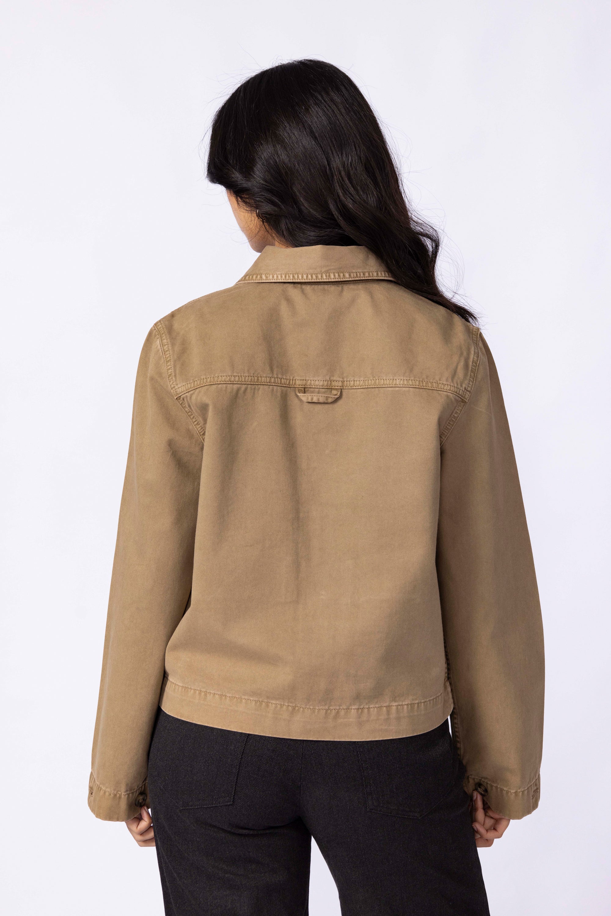Women Boxy Cotton Jacket
