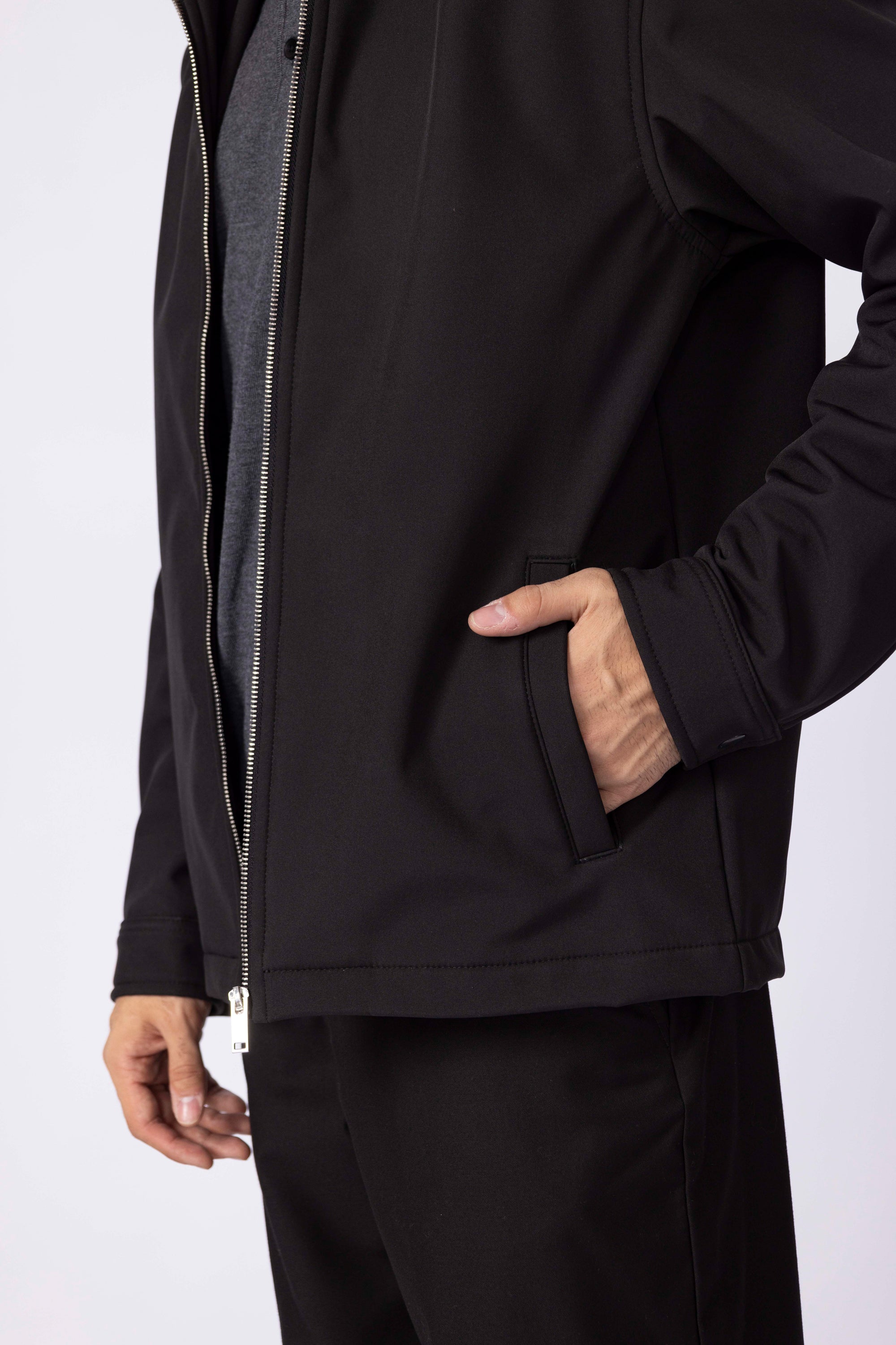 Zippered Soft Jacket