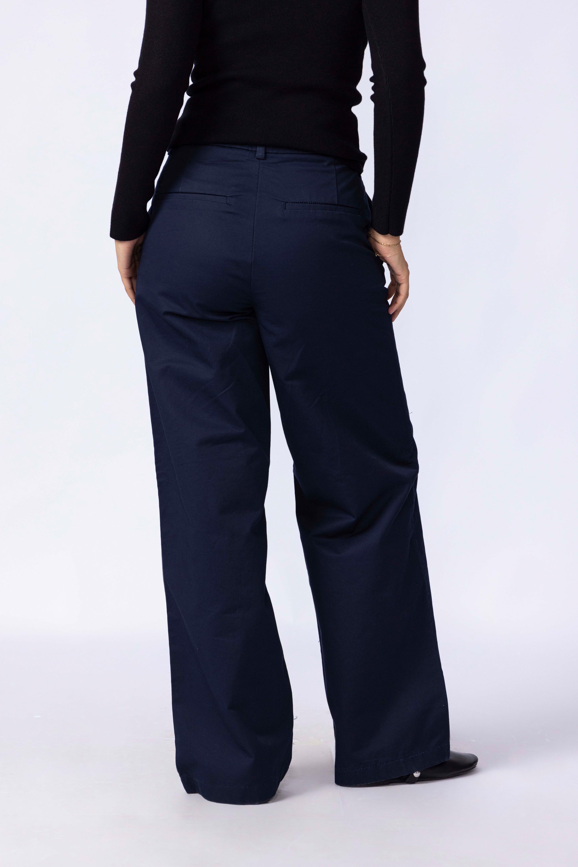 Women Flared Chino Pants