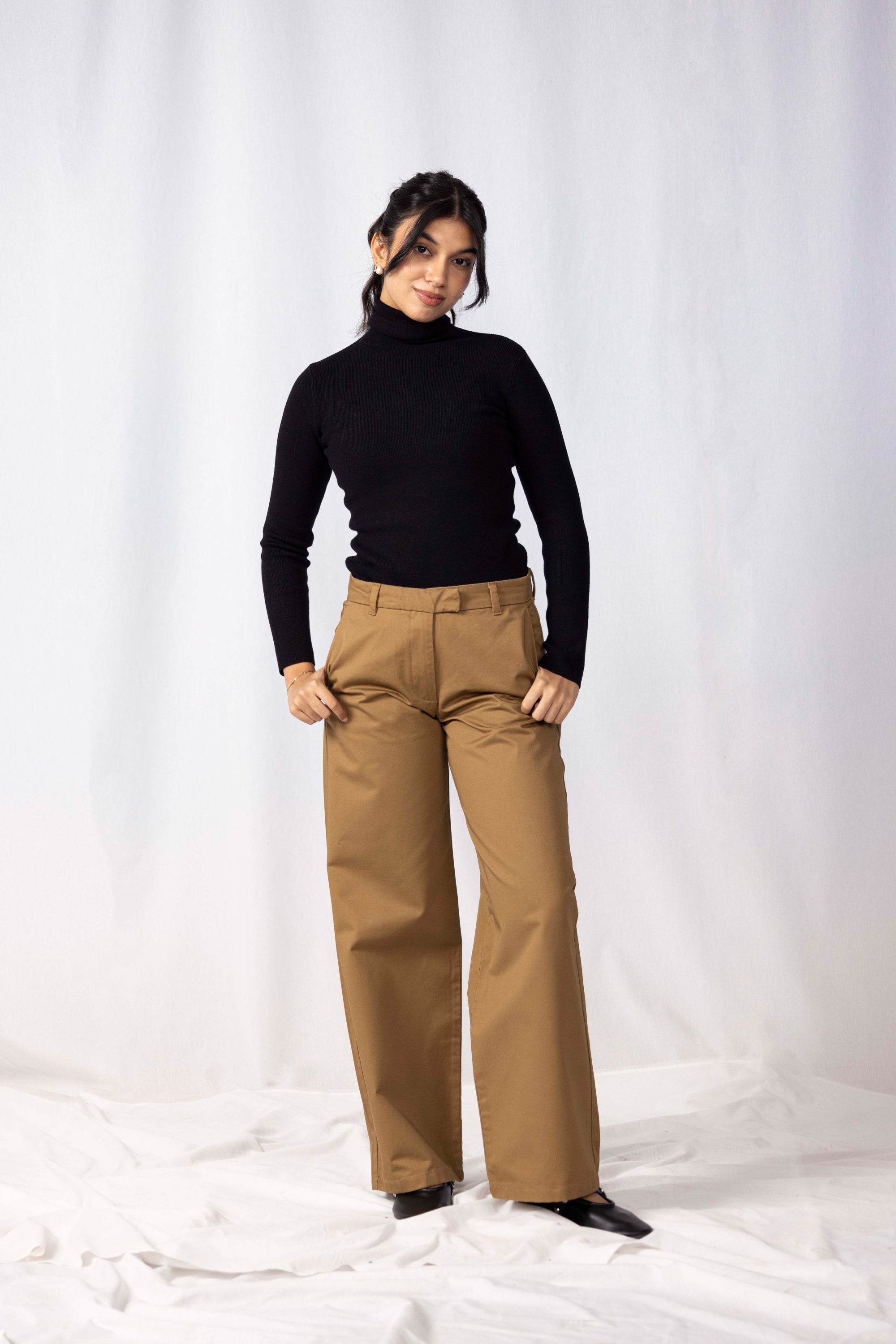 Women Loose Chino Pants