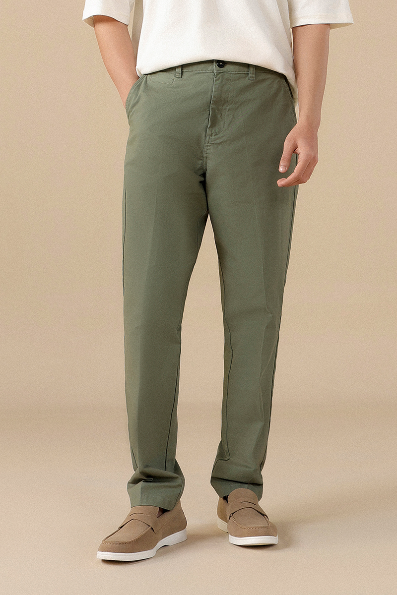 Slim Tapered Fit Trousers