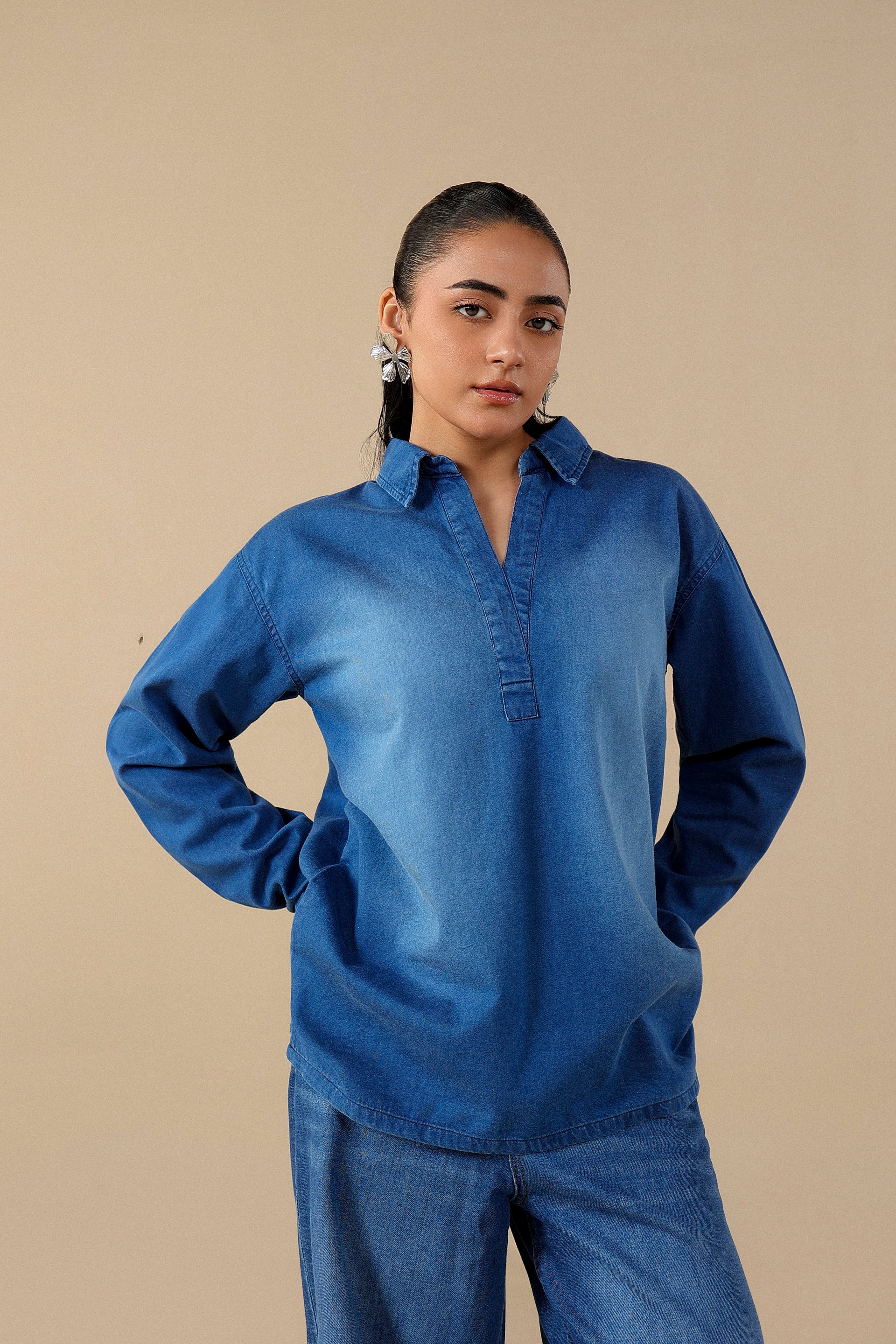 Flo-Denim Shirt