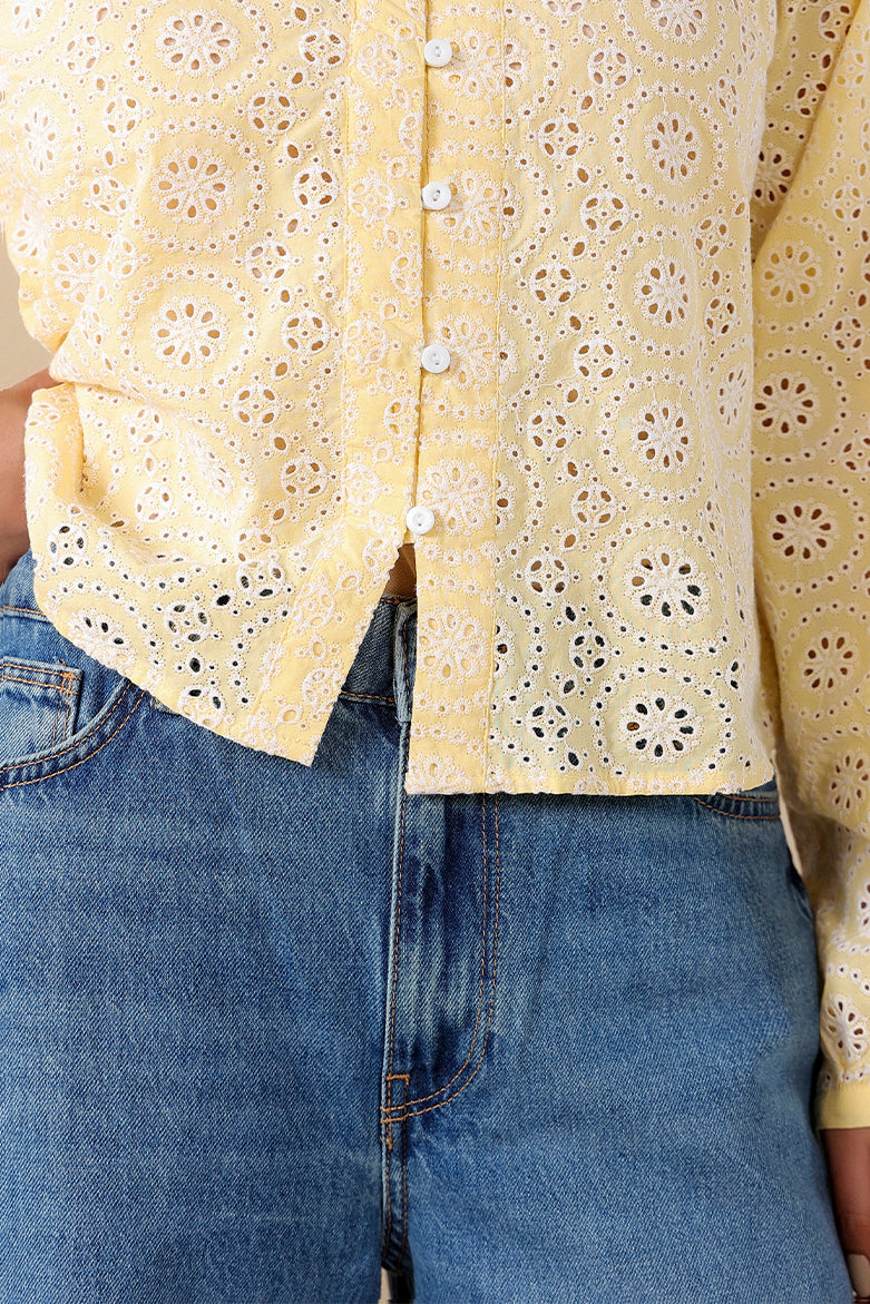 High-Rise Wide Leg Jeans
