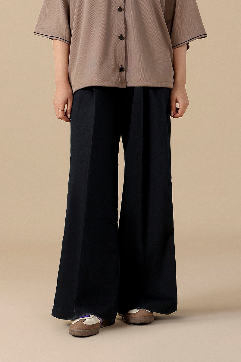 Adjustable Super Wide Leg Trousers