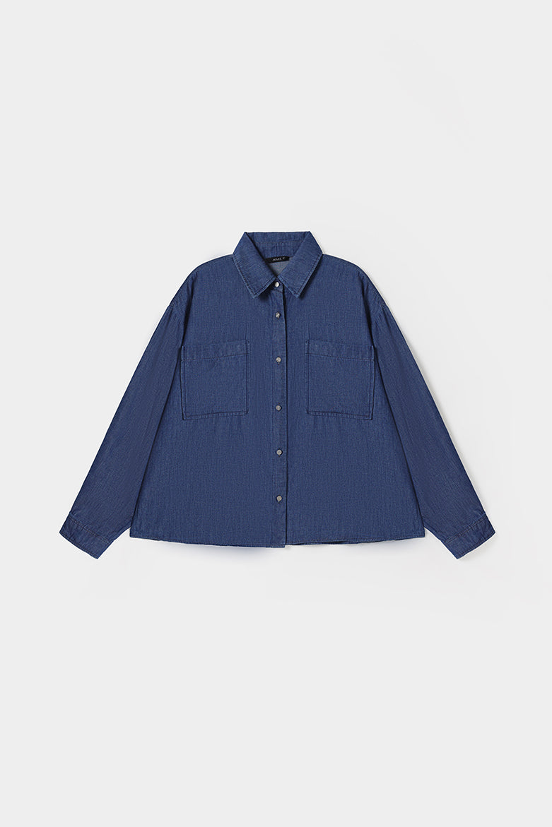 Denim Effect Shirt