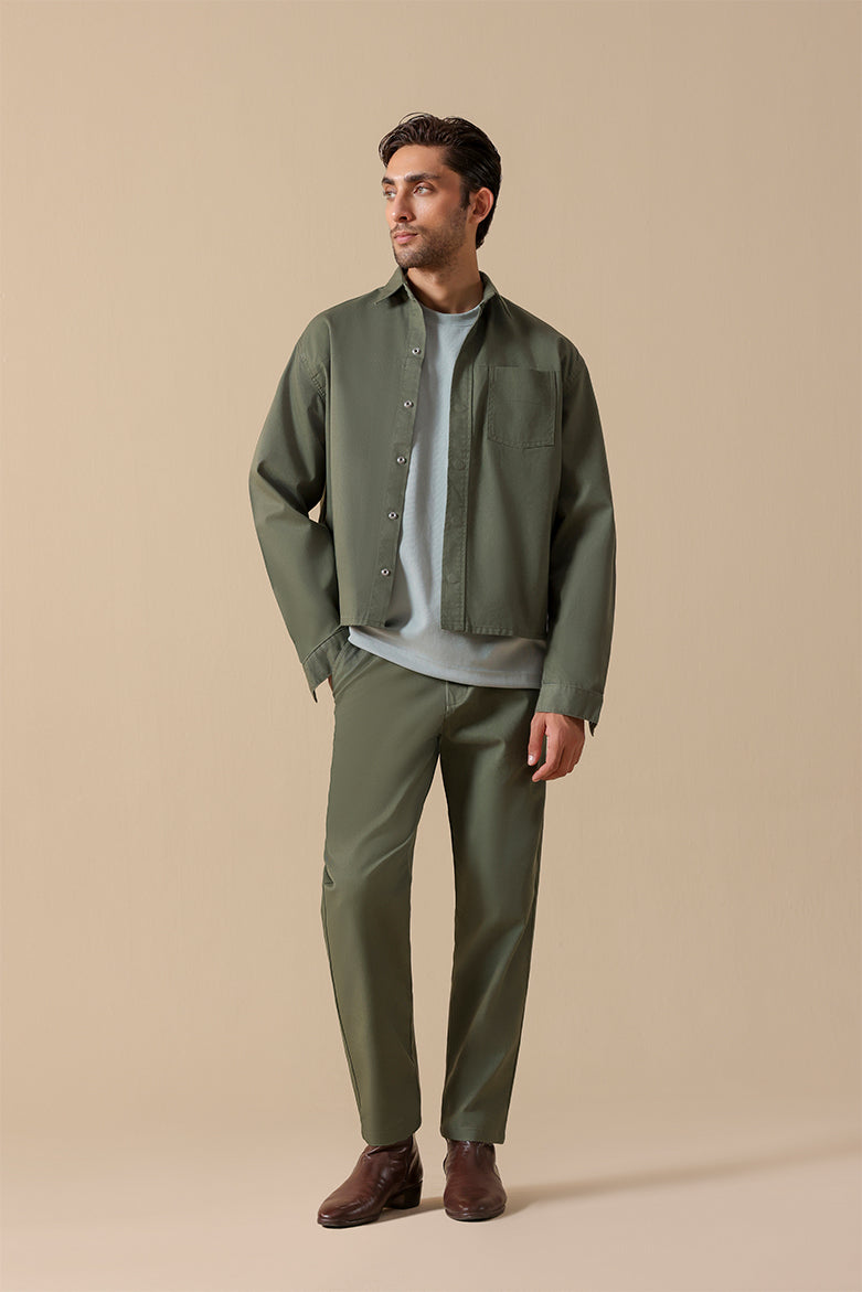 Loose Straight Fit Trousers