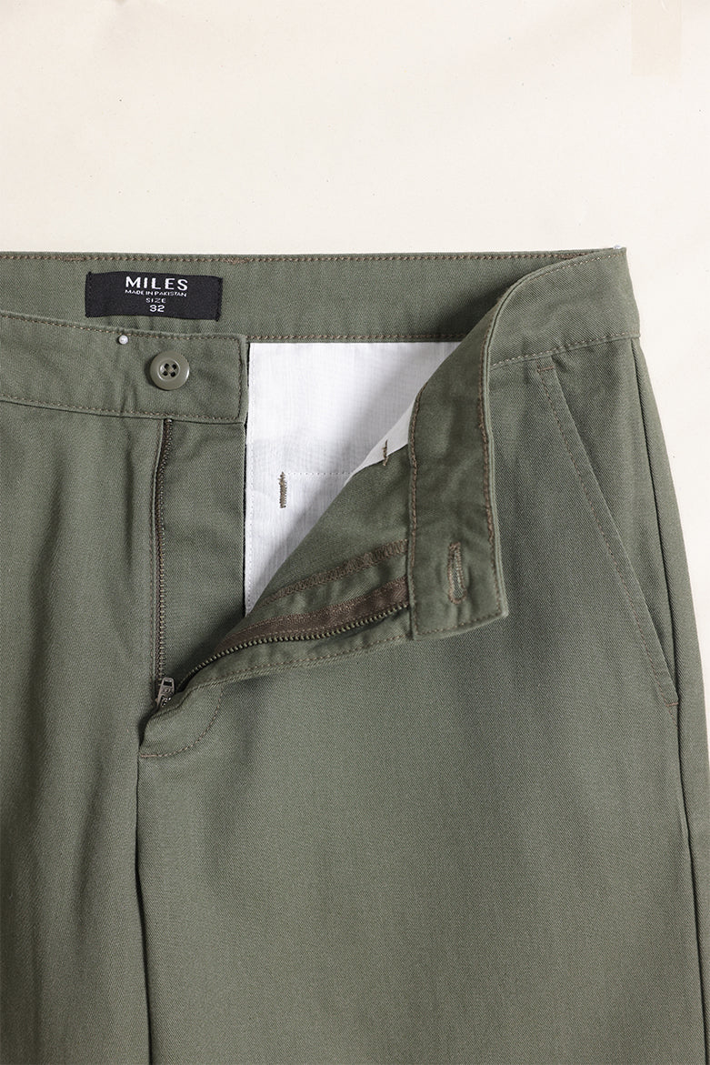 Loose Straight Fit Trousers