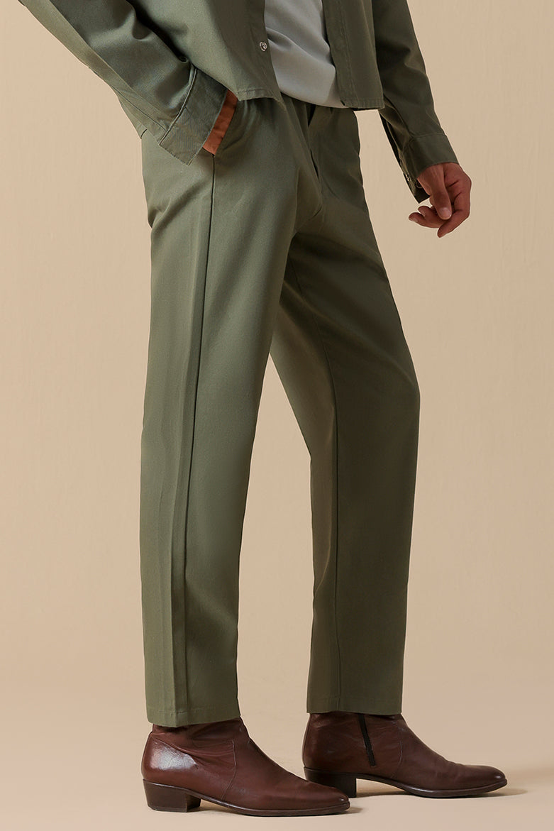 Loose Straight Fit Trousers