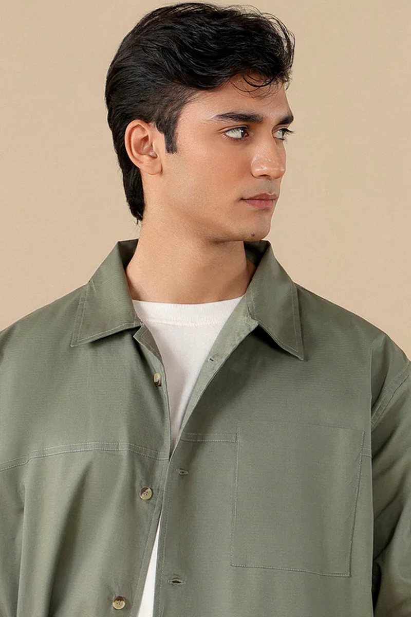 Cotton Shirt With Pocket