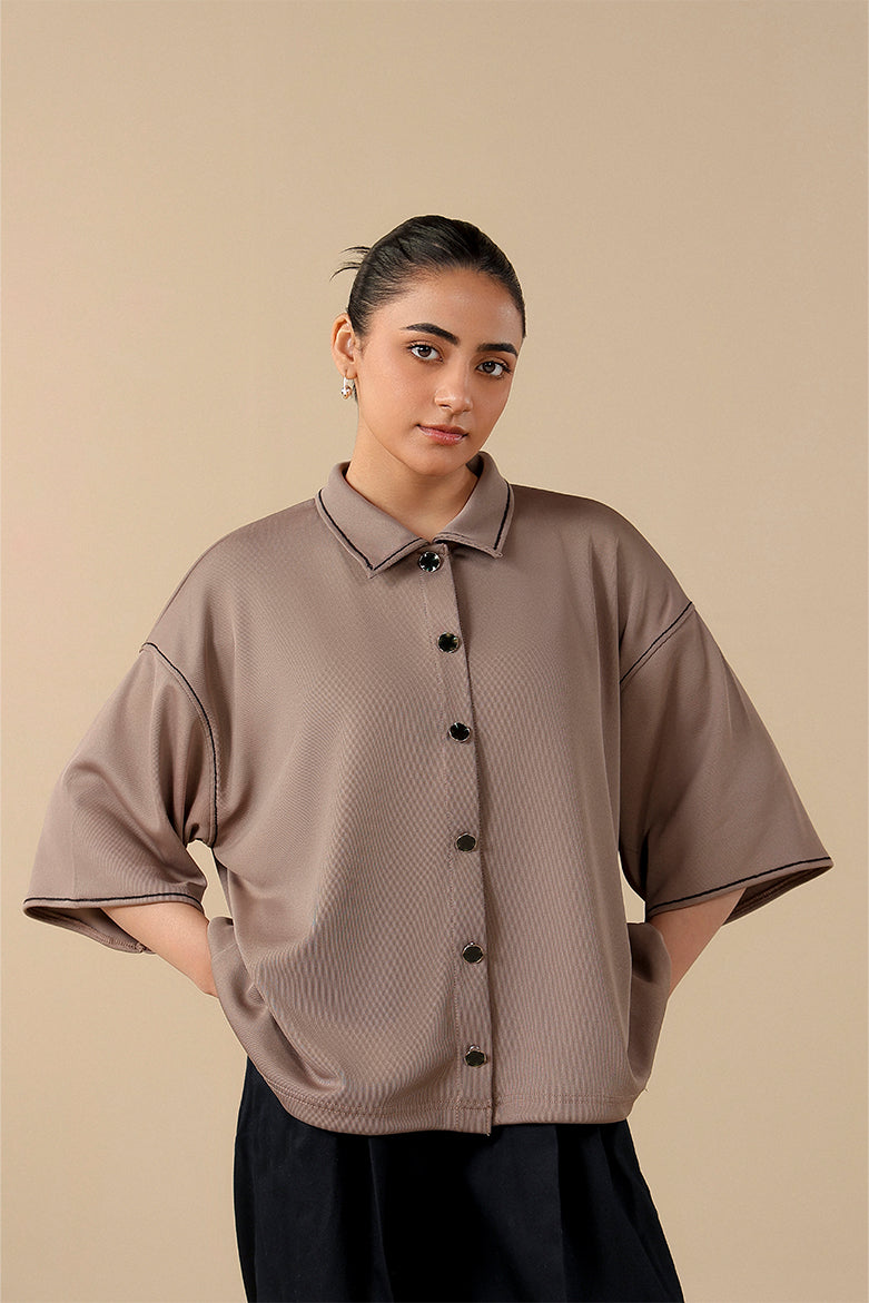 Polo Shirt With Contrast Trims