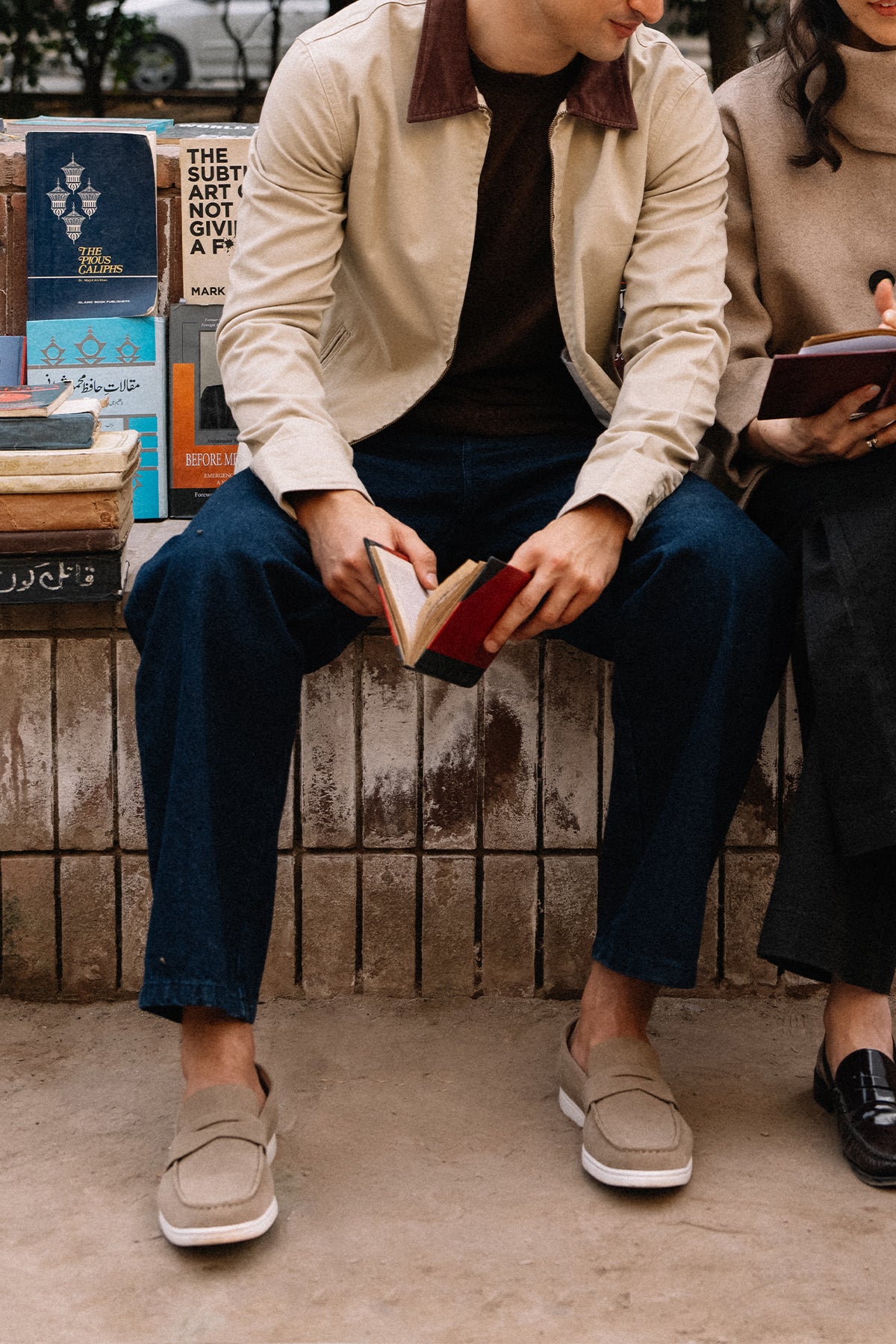 Men's Denim Chino Pants