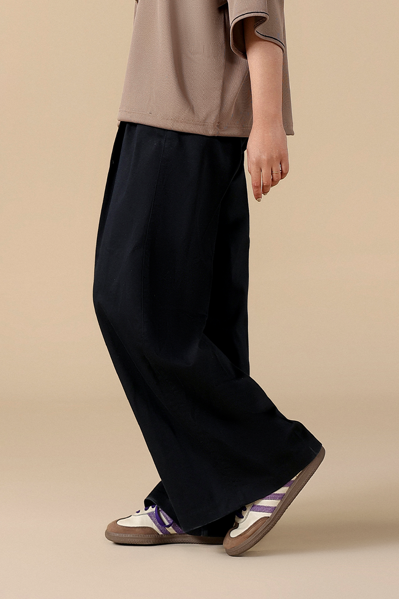 Adjustable Super Wide Leg Trousers
