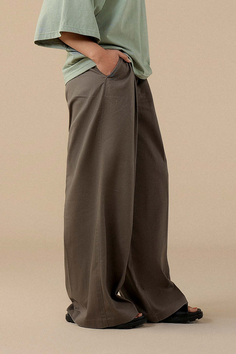 Adjustable Super Wide Leg Trousers