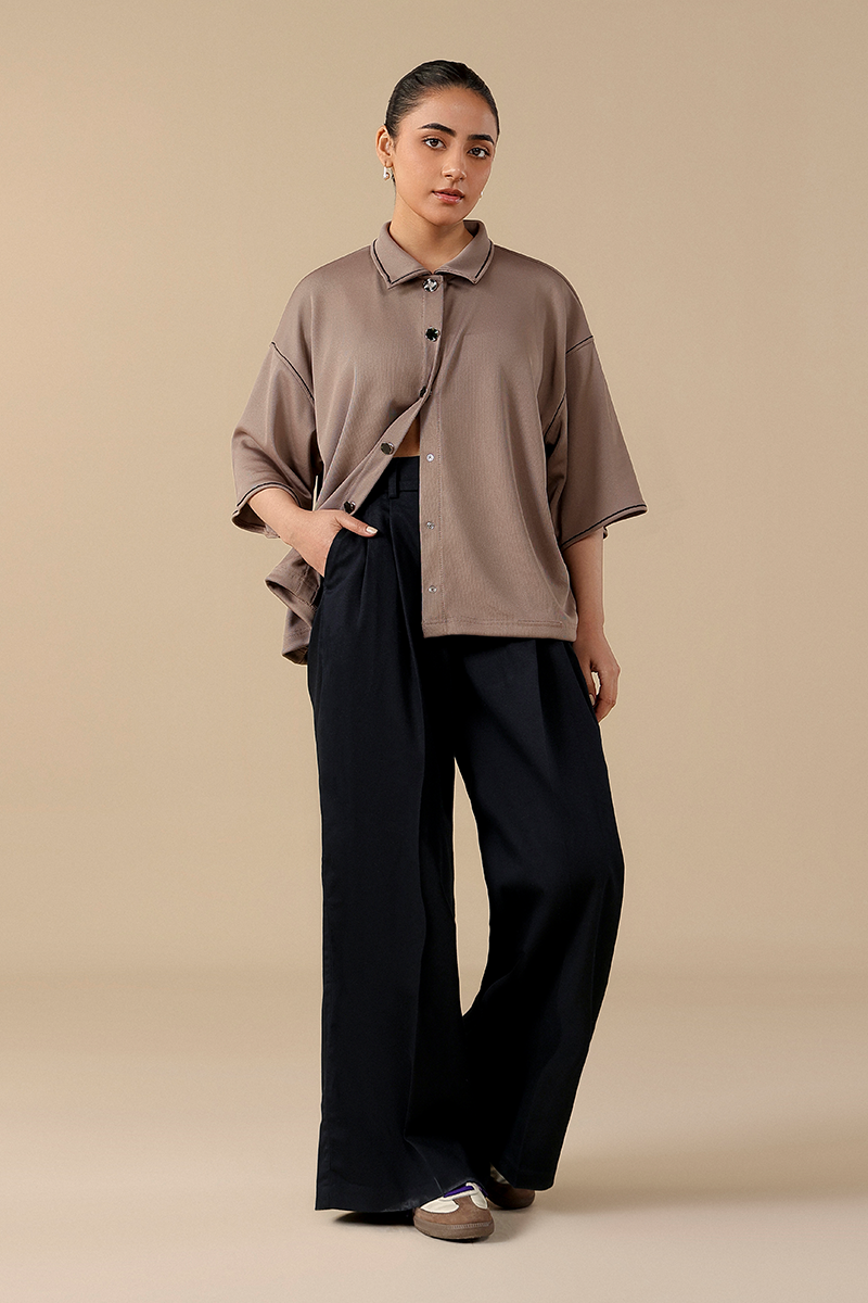 Adjustable Super Wide Leg Trousers