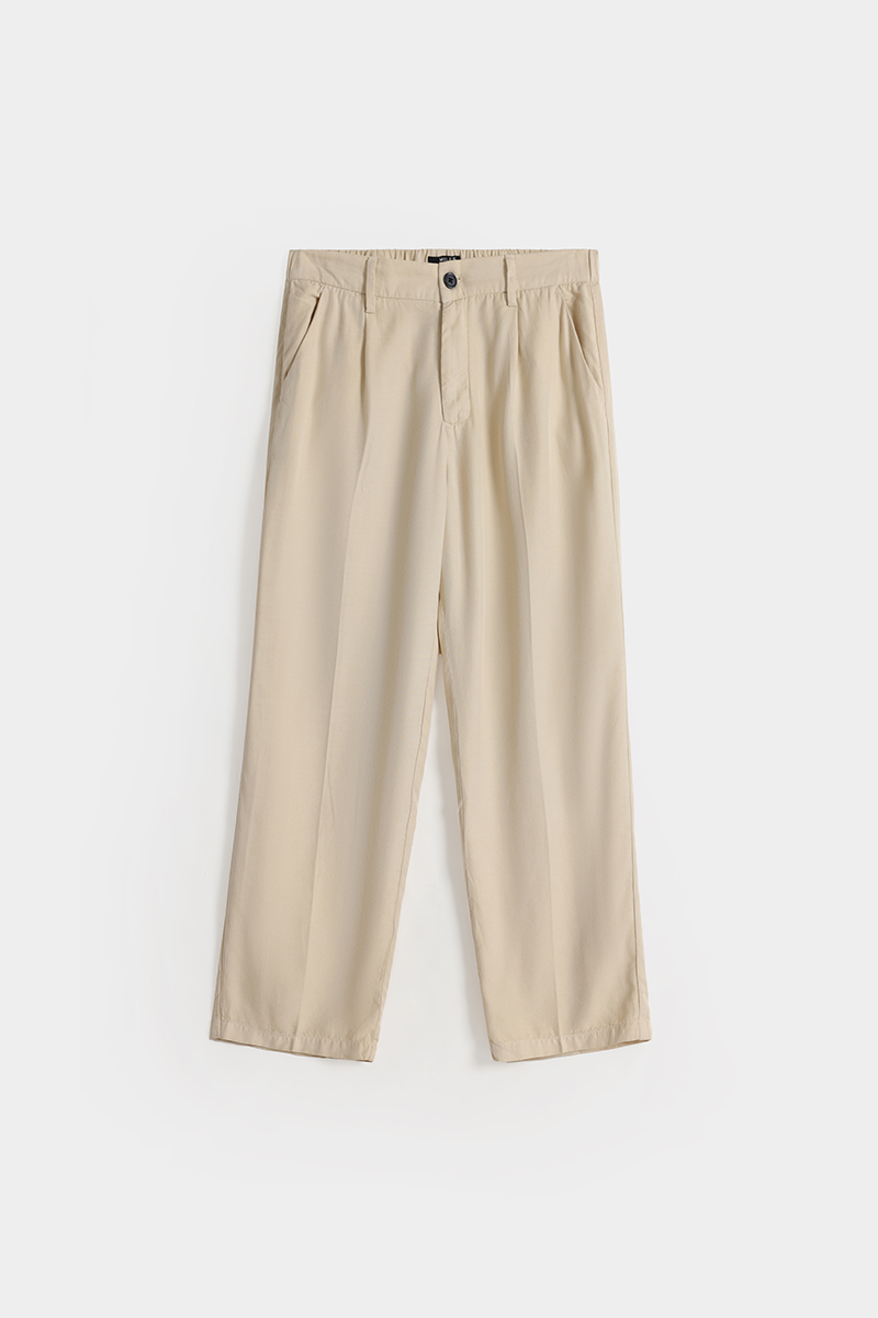Signature-Viscose Trousers