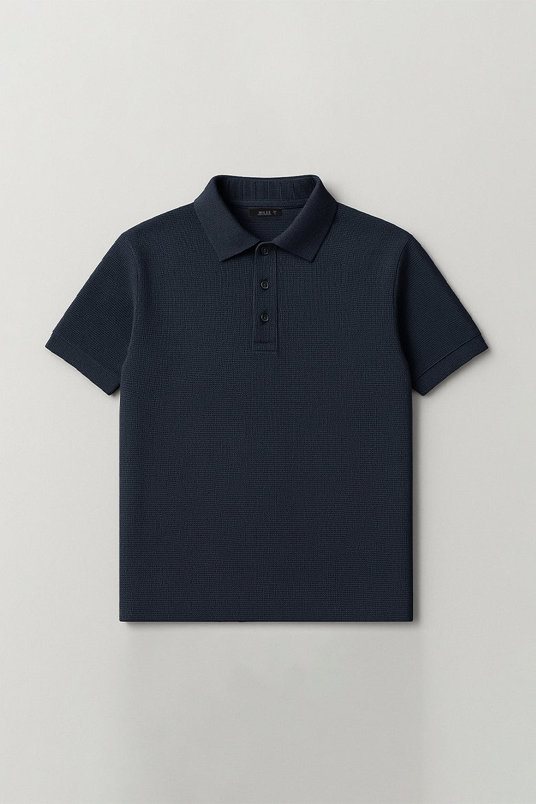 Black polo shirts #Color_Black