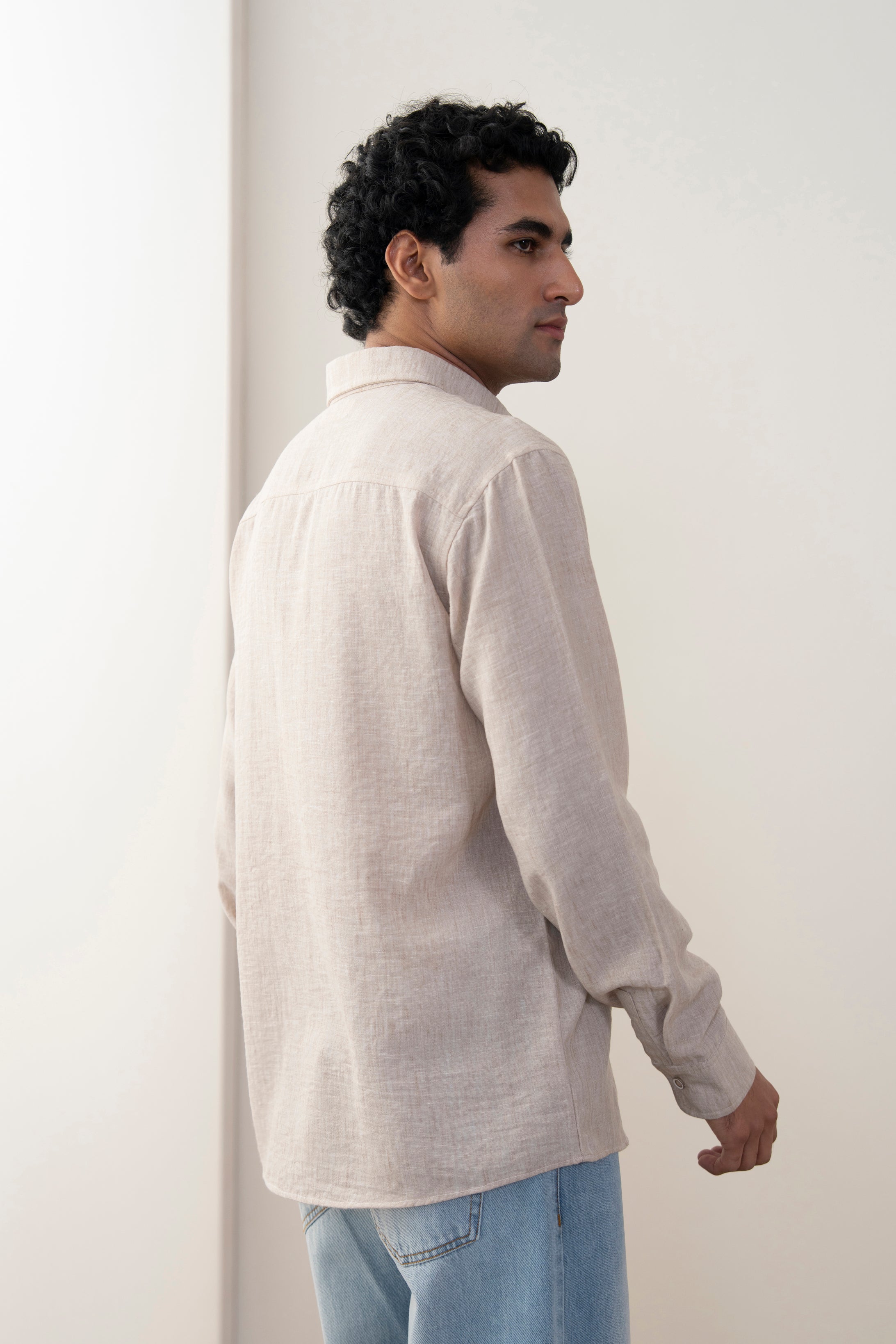 Sandstone Linen Shirt