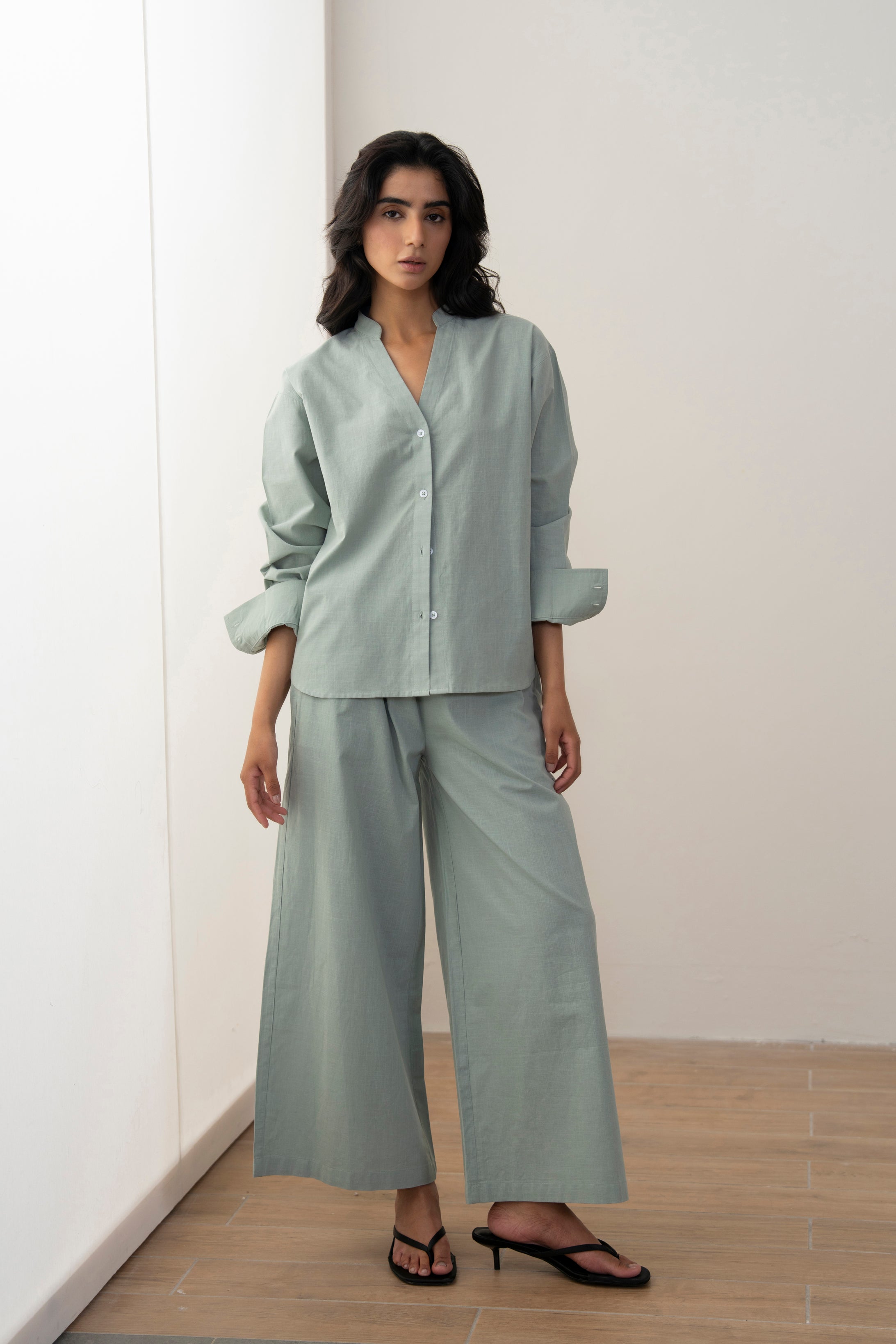 Mint Linen Set