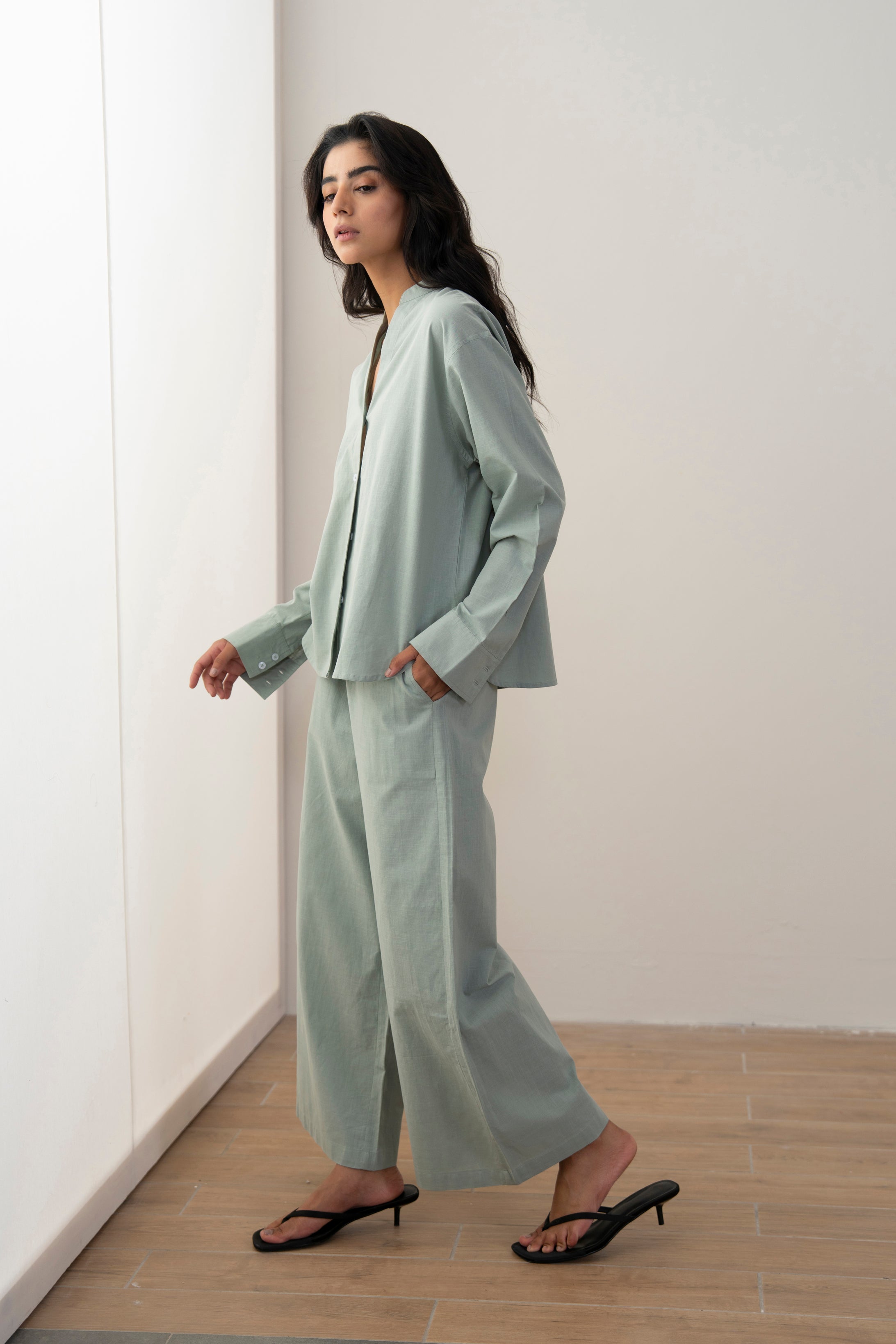 Mint Linen Set
