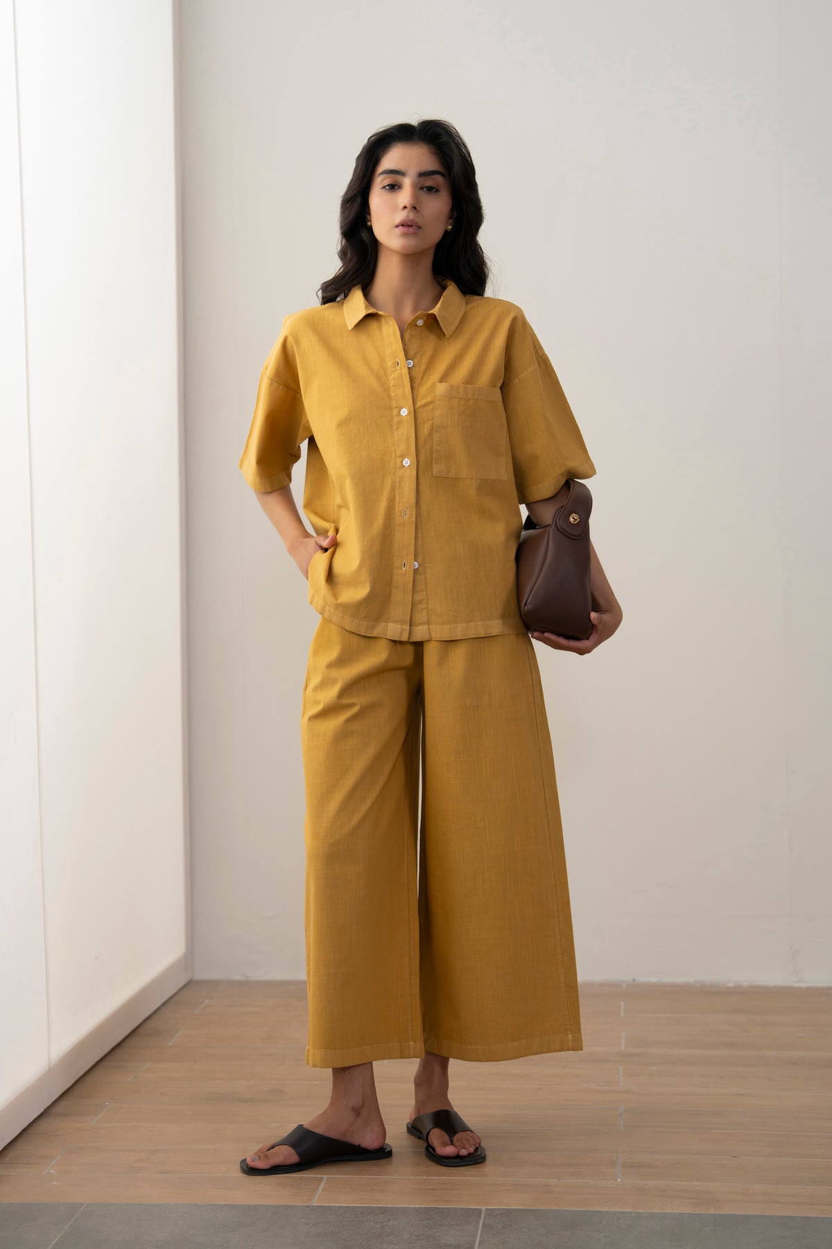 Mustard Linen Set