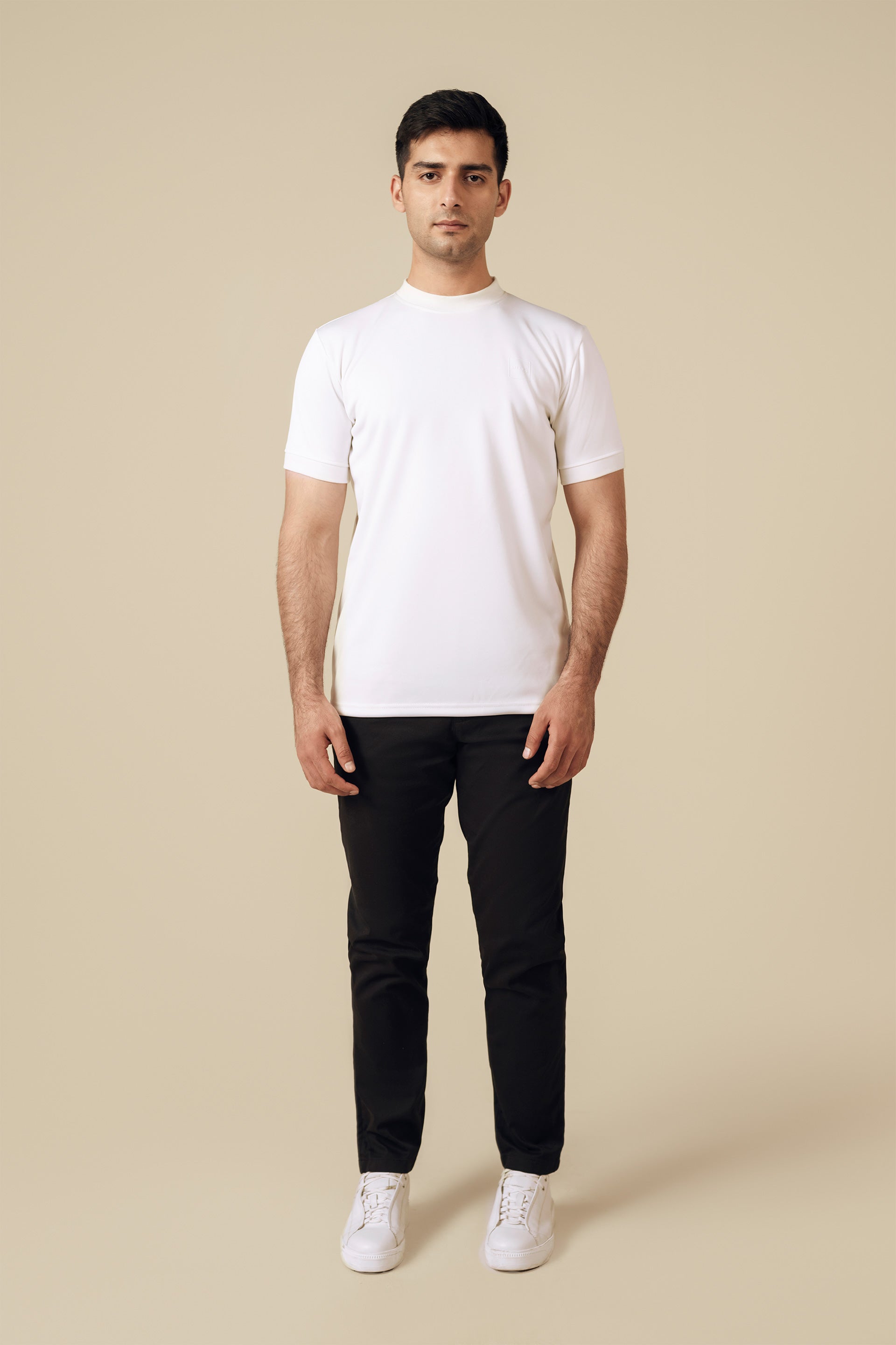 CoreFlex Slim Fit Chino Pants - Miles #Color_Black