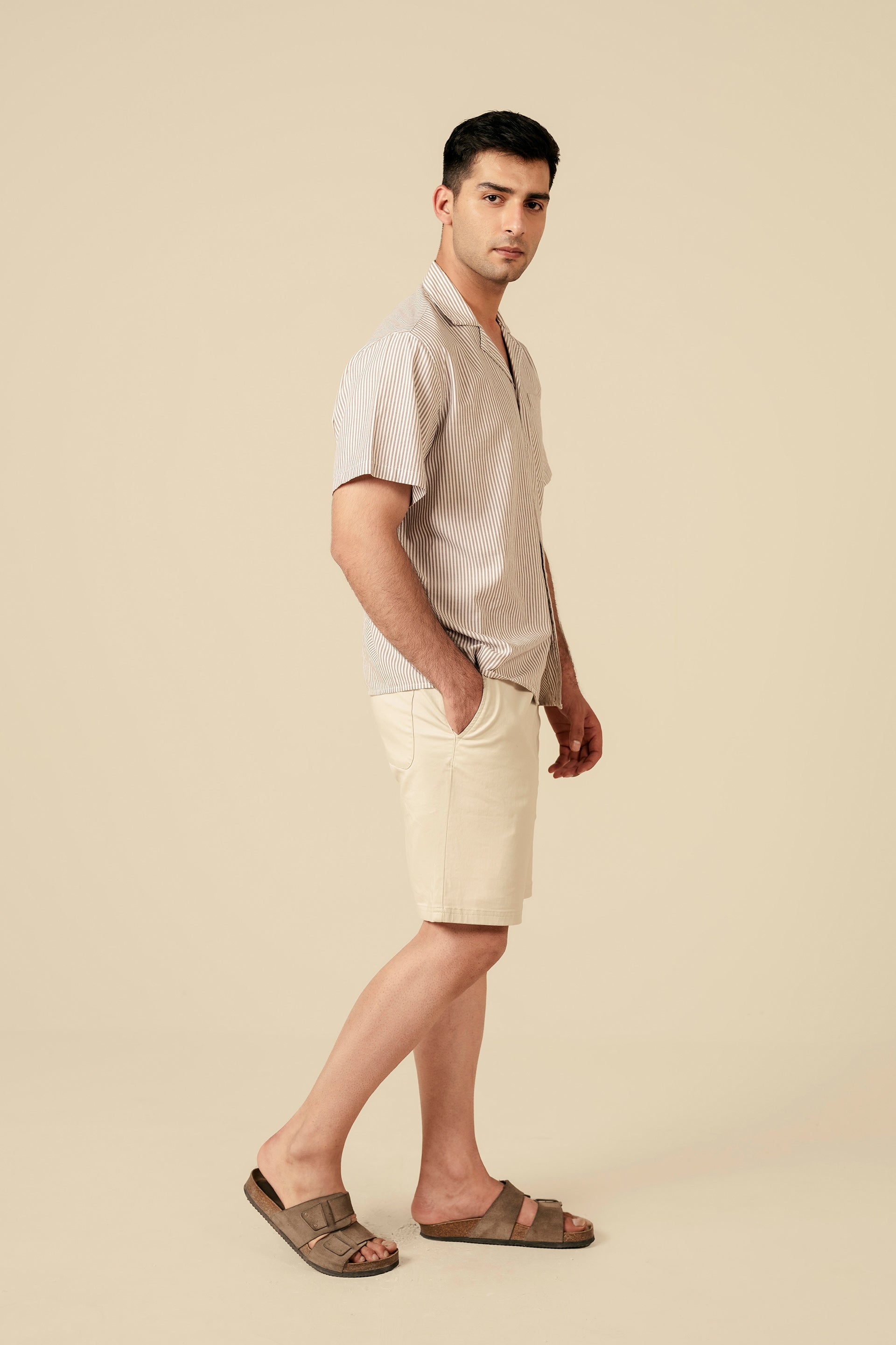 Cuban Shirt - Miles #Color_Brown