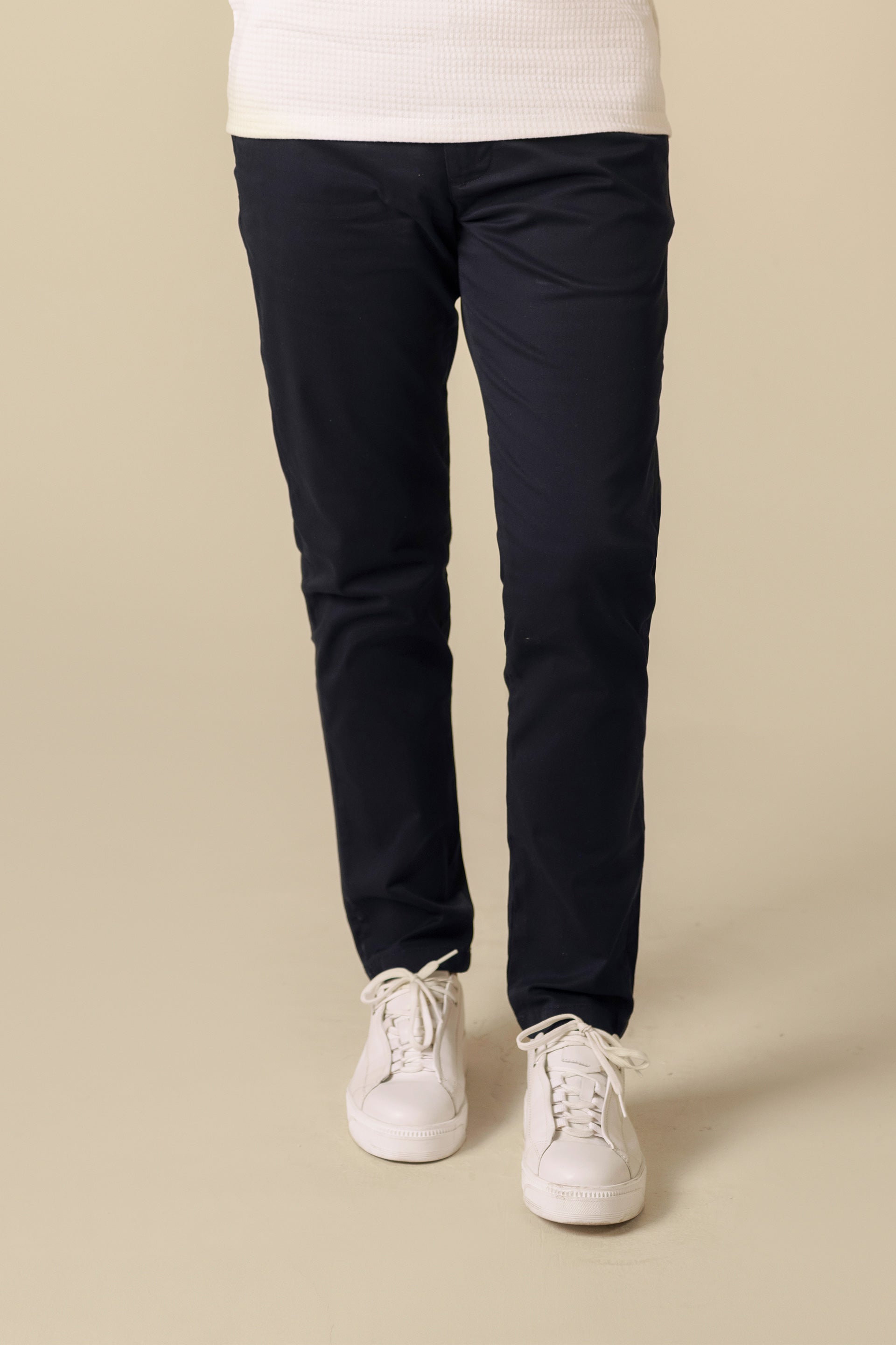 CoreFlex Slim Fit Chino Pants - Miles #Color_Navy Blue