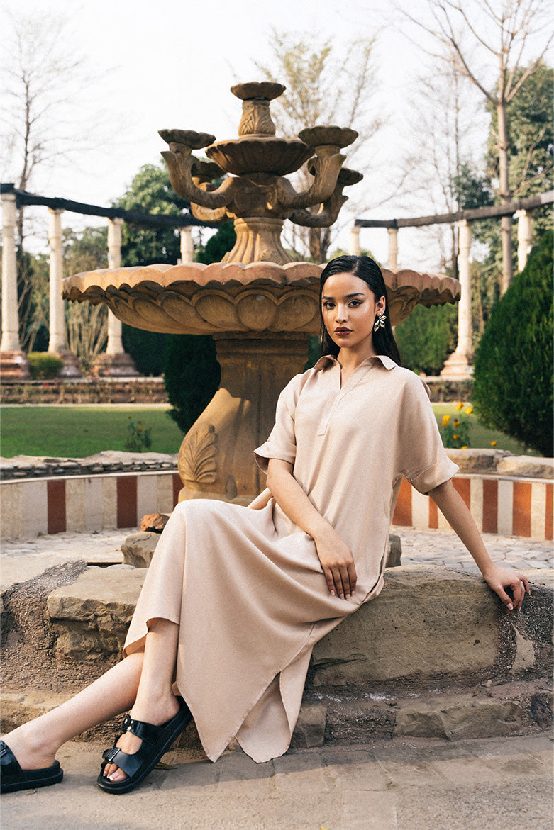 Buy Maxi-Long Shirt Dress for Women Online in Pakistan By Miles Buy Maxi-Long Shirt Dress for Women Online in Pakistan By Miles
