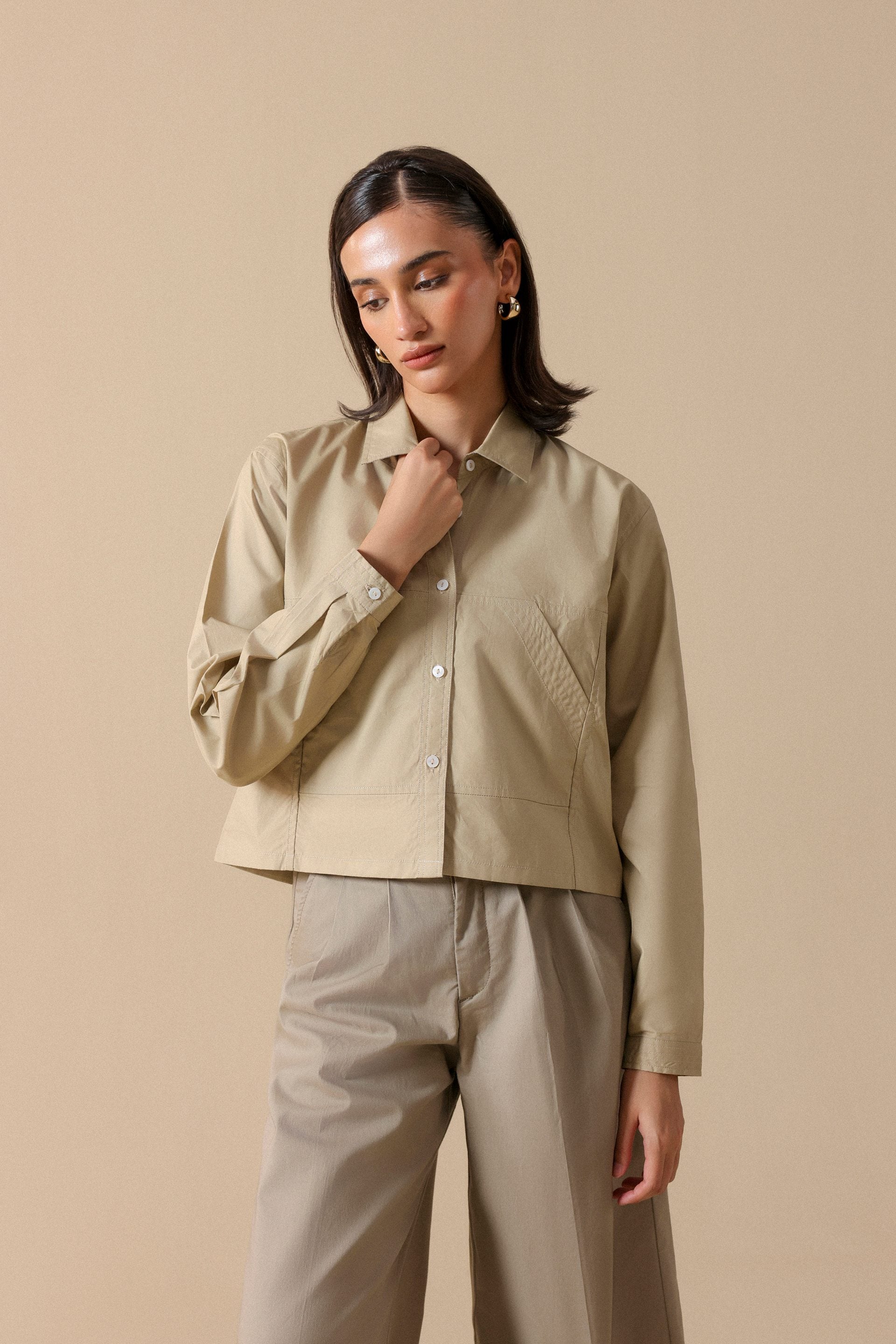 Relax Shirt With Pockets for women
