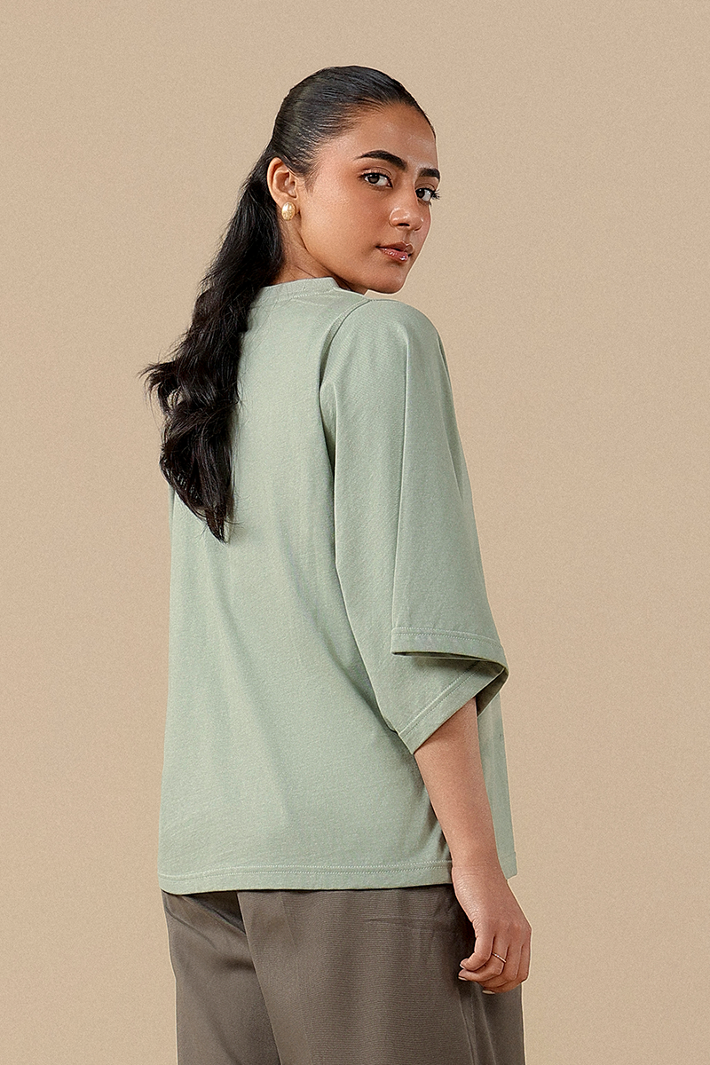 T-Shirts For Women #Color_Apple Green