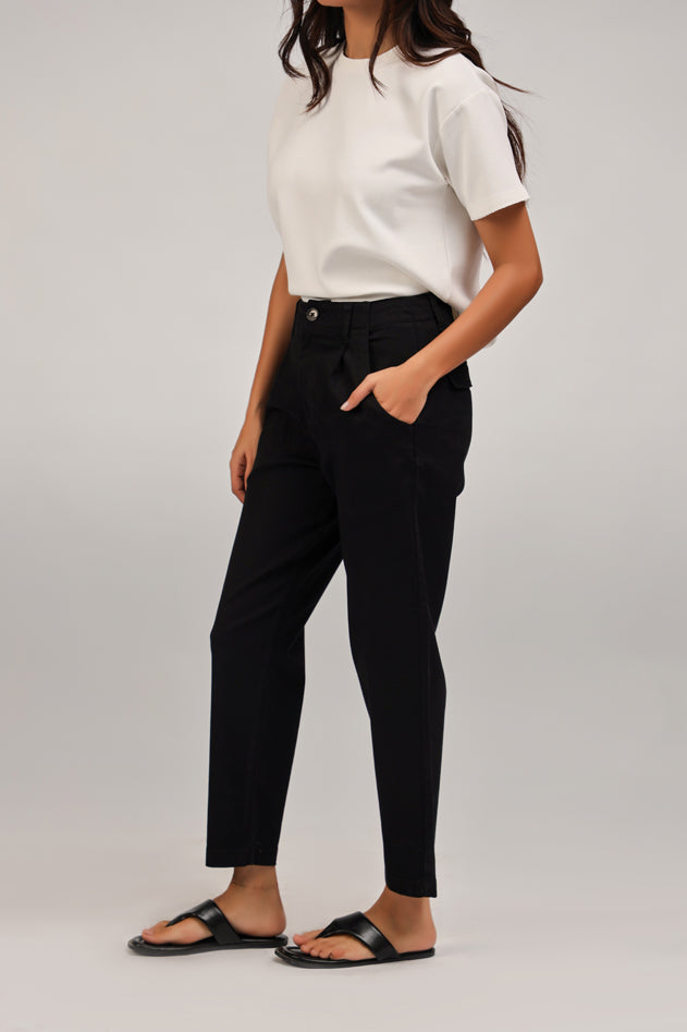 Pants For Women #Color_Black