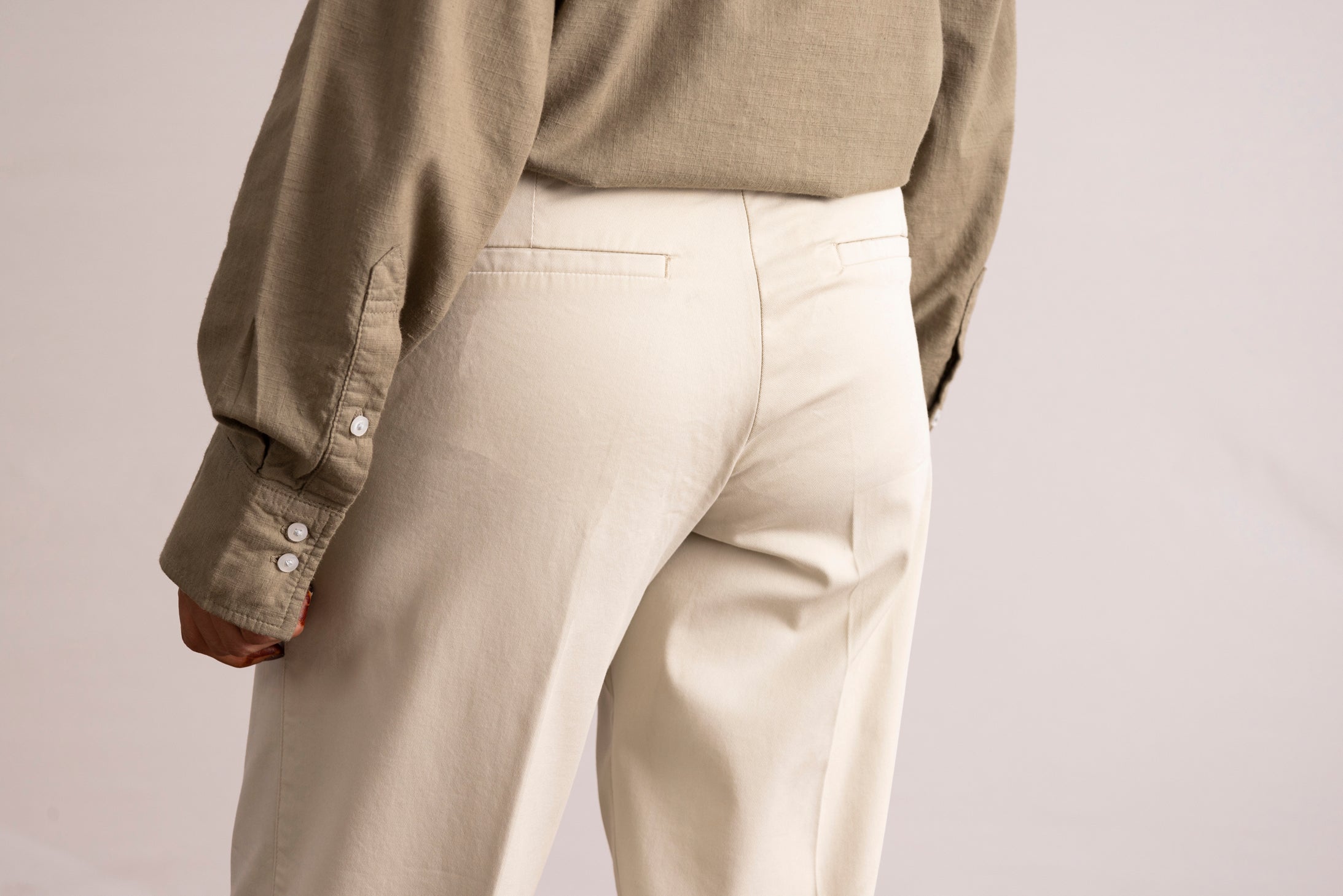 WIDE-LEG CHINO
