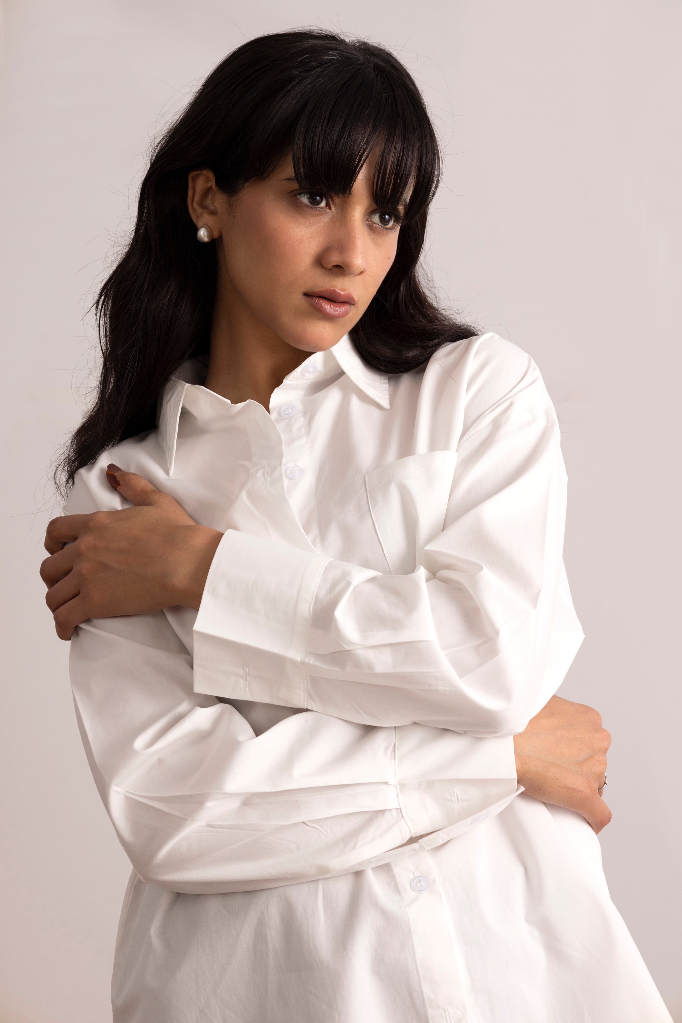Oversized Poplin Shirt