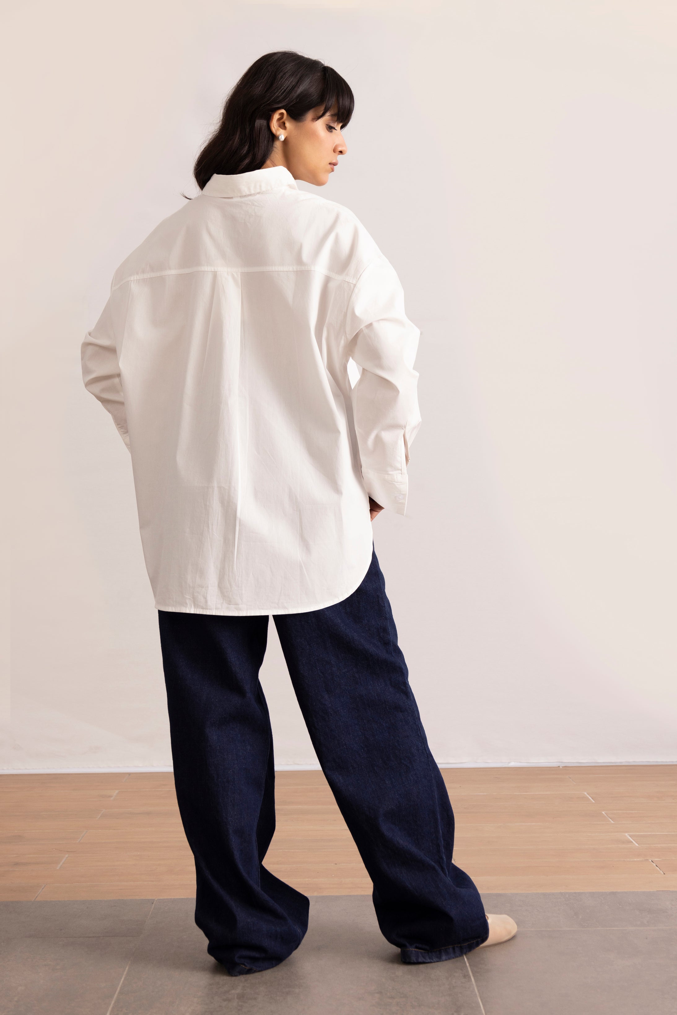 Oversized Poplin Shirt