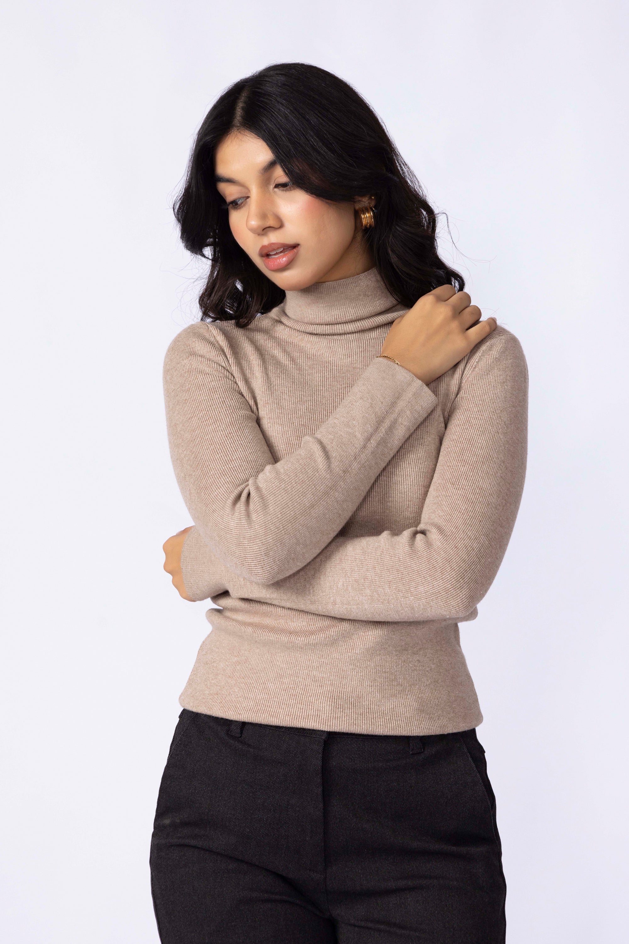 Mock Neck Sweater