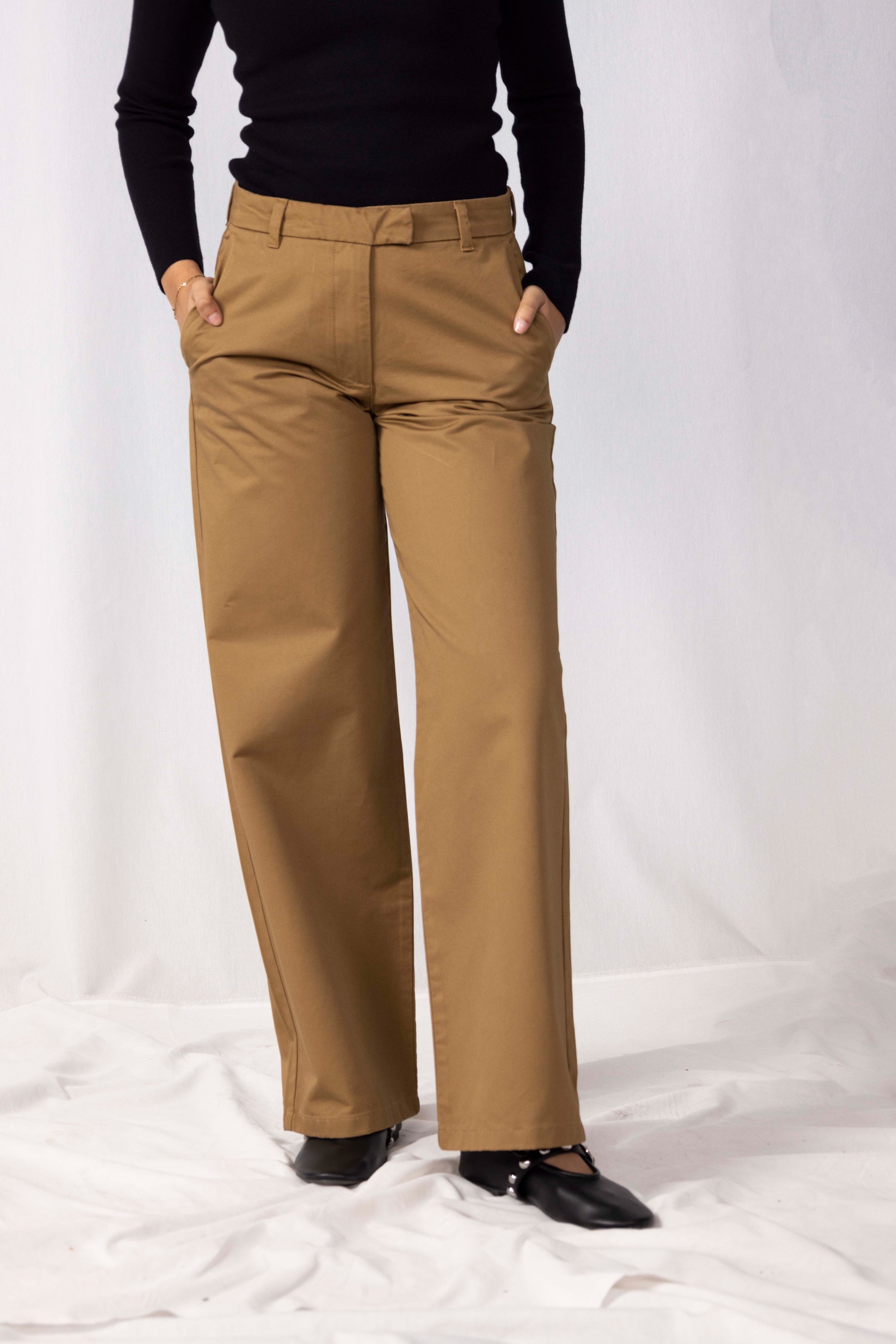 Women Loose Chino Pants