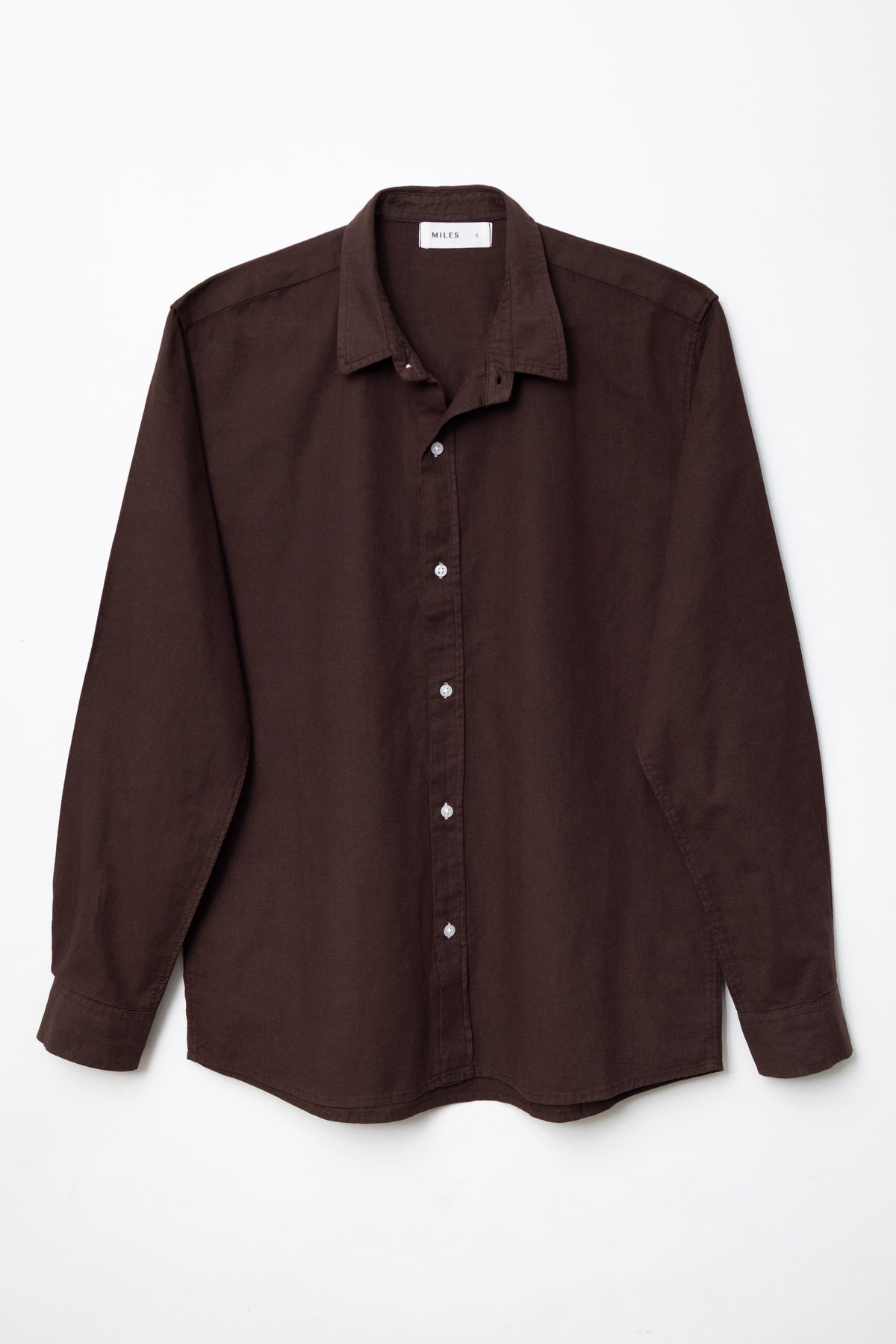 Espresso Linen Shirt