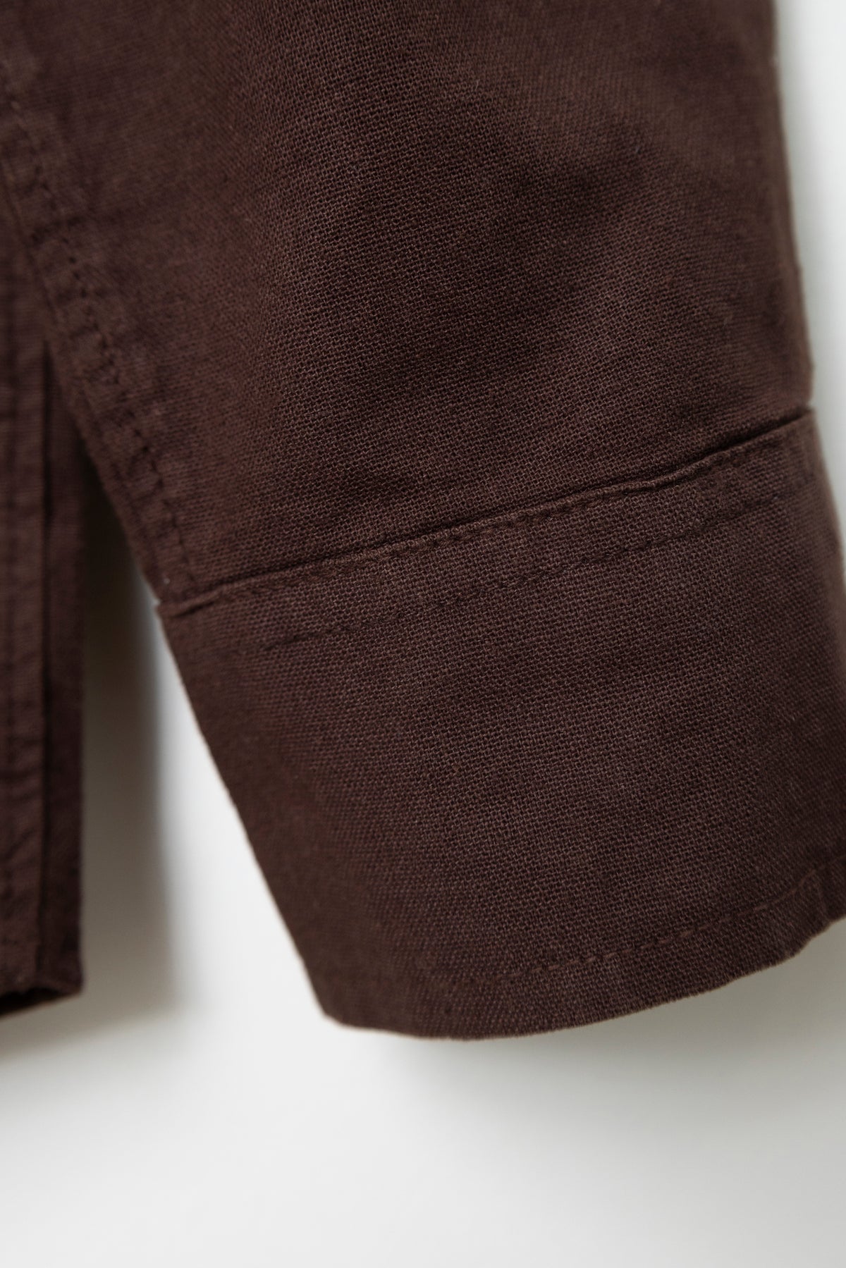 Espresso Linen Shirt