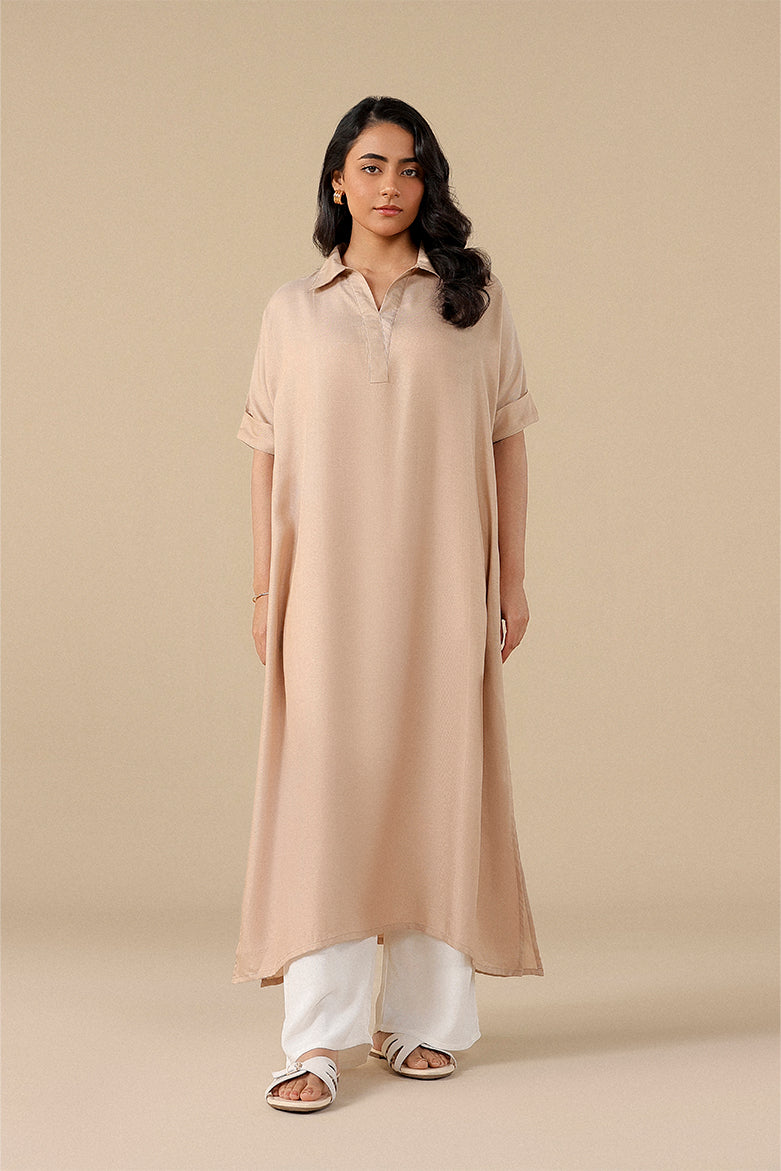 Maxi-Long Shirt Dress