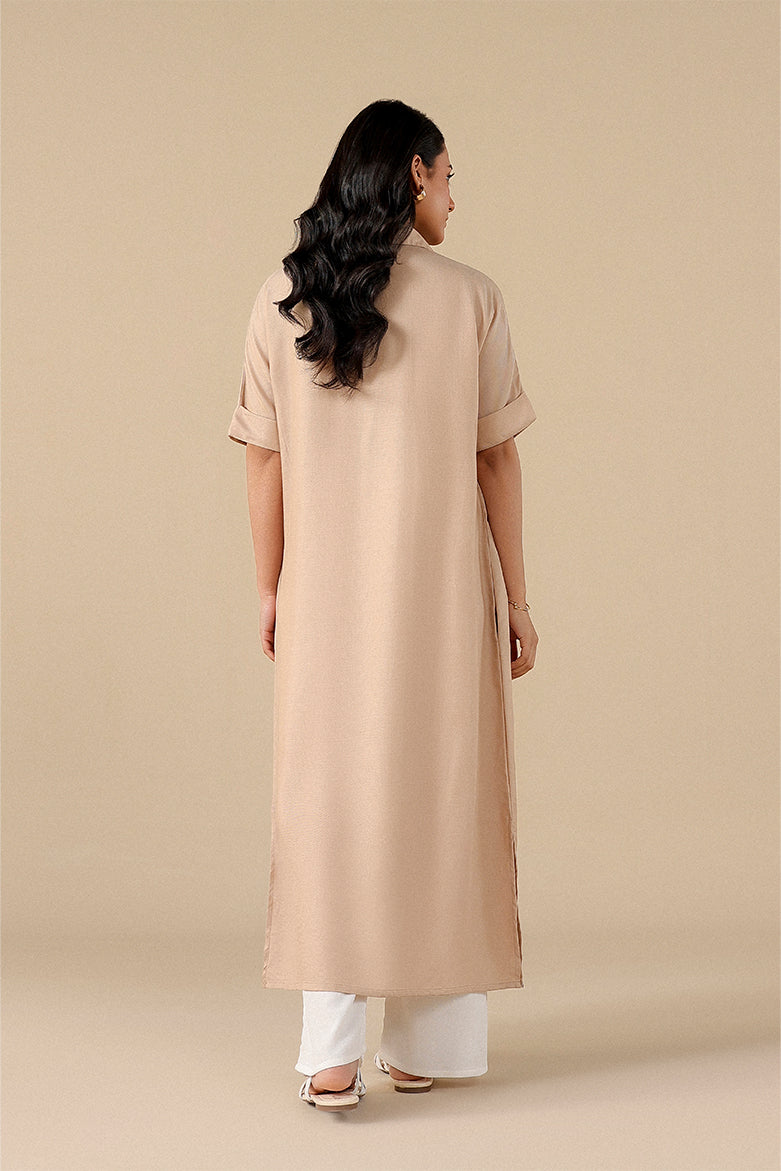 Maxi-Long Shirt Dress