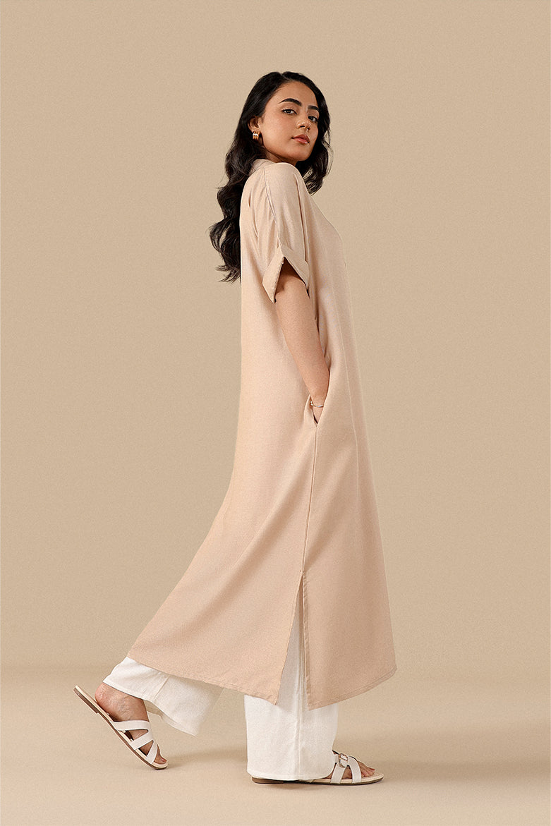 Maxi-Long Shirt Dress