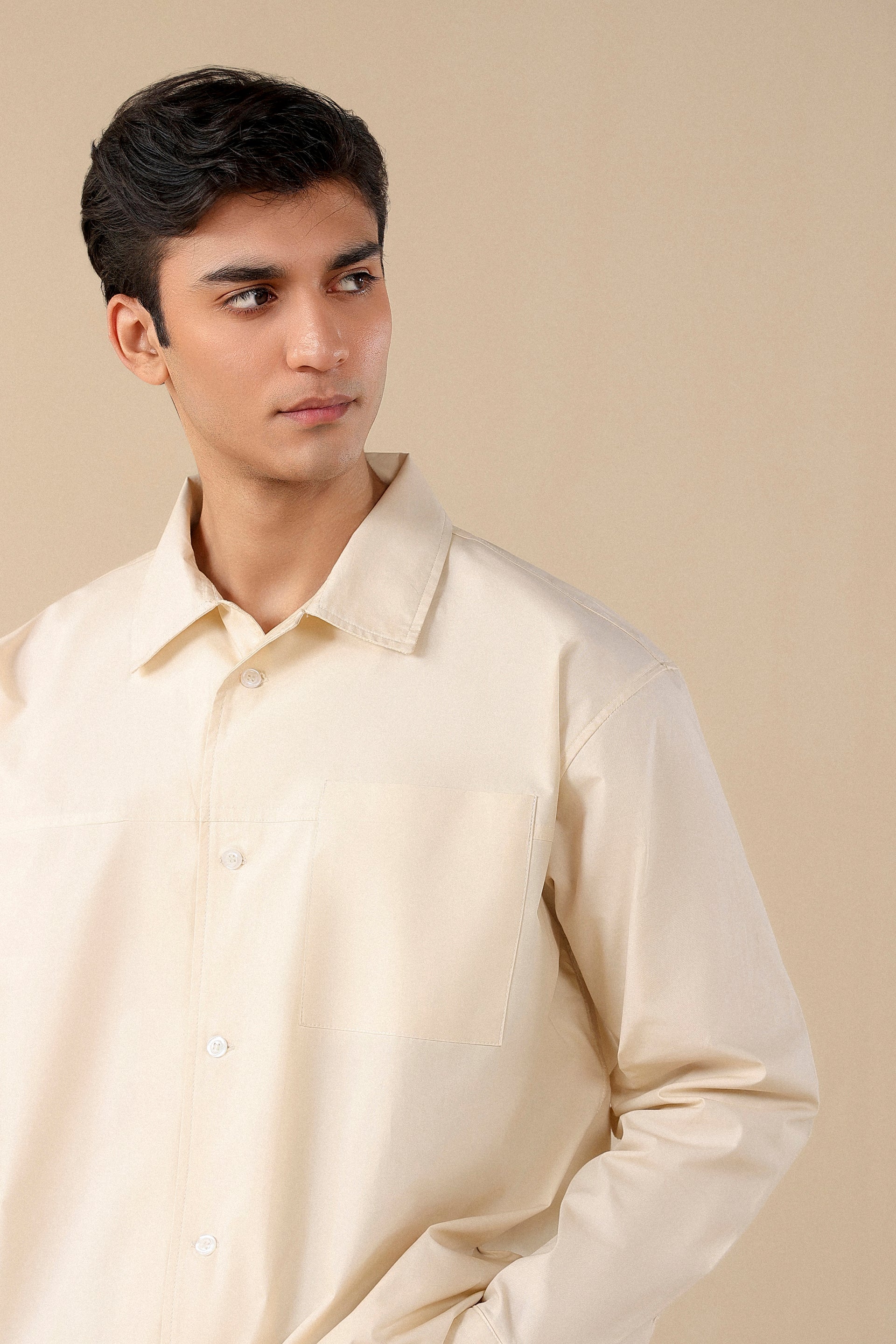 Cotton Shirt With Pocket