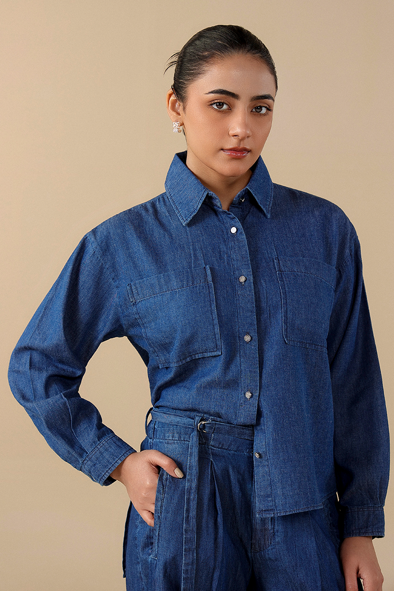 Denim Effect Shirt